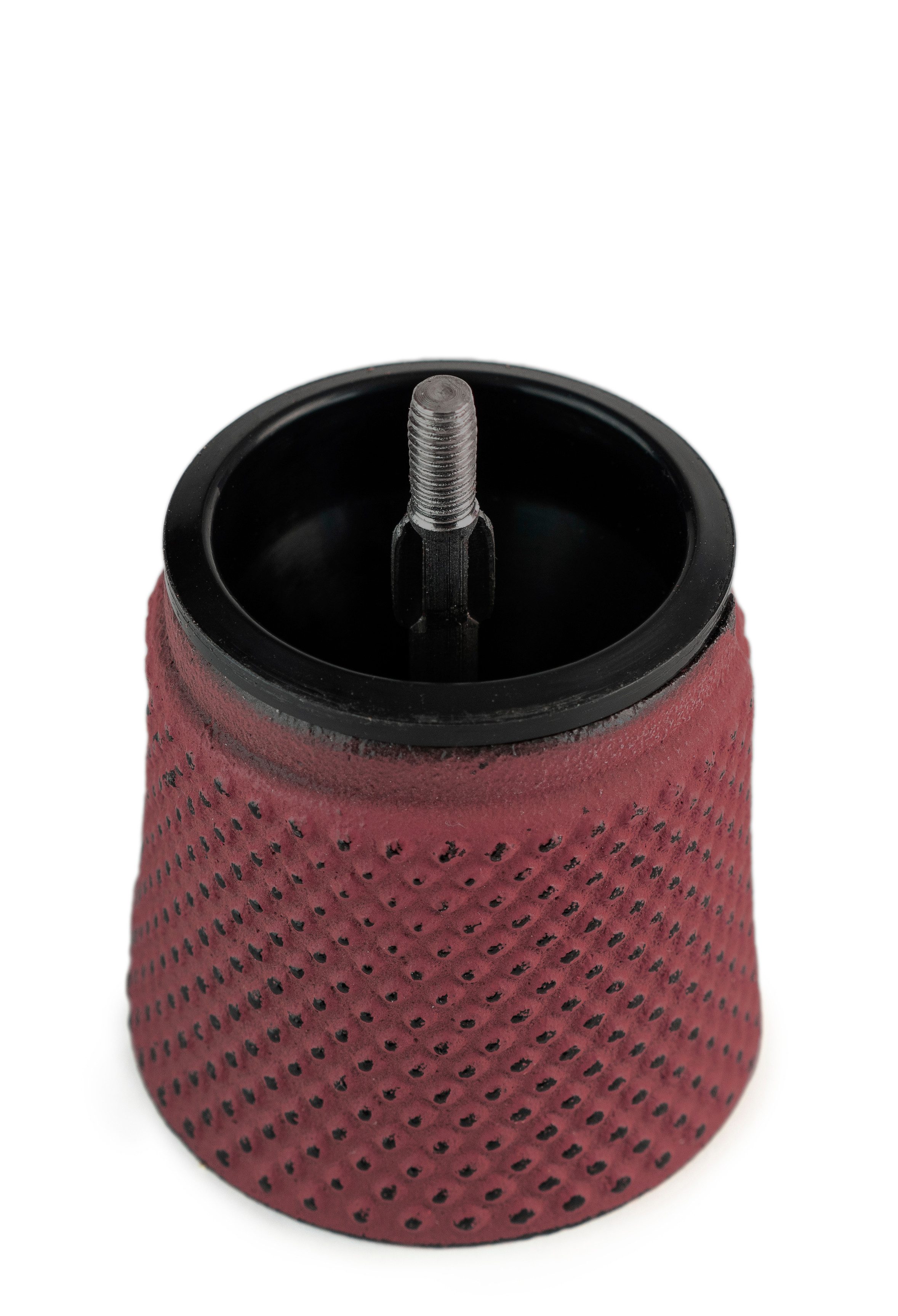 PEUGEOT Pfeffermühle BALI 8cm Rot Gusseisen Orientalisch Stahlmahlwerk Manuell