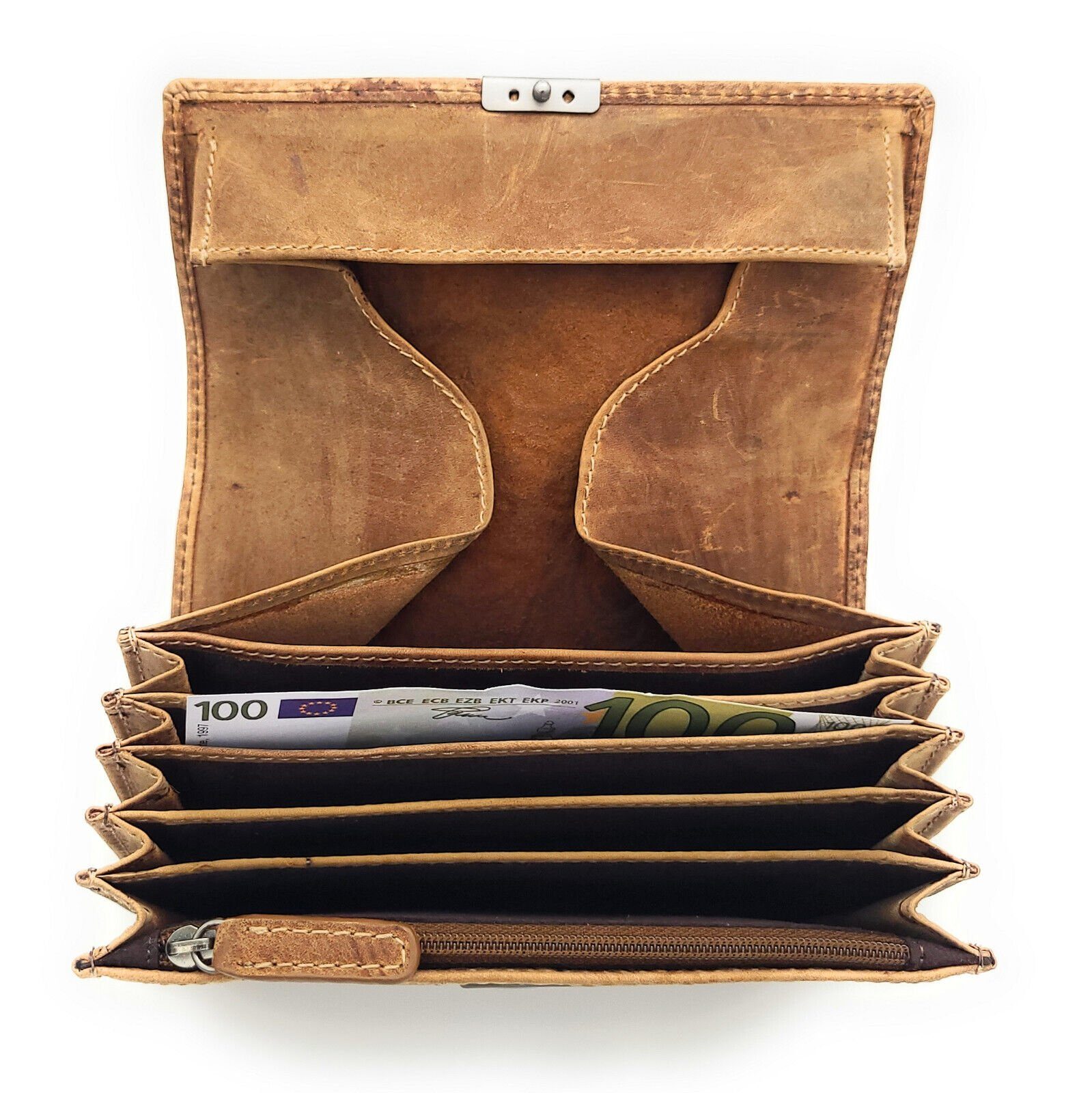 JOCKEY CLUB Kellnerbörse feminine echt Leder Profi Taxibörse Truckerbörse G günstig online kaufen