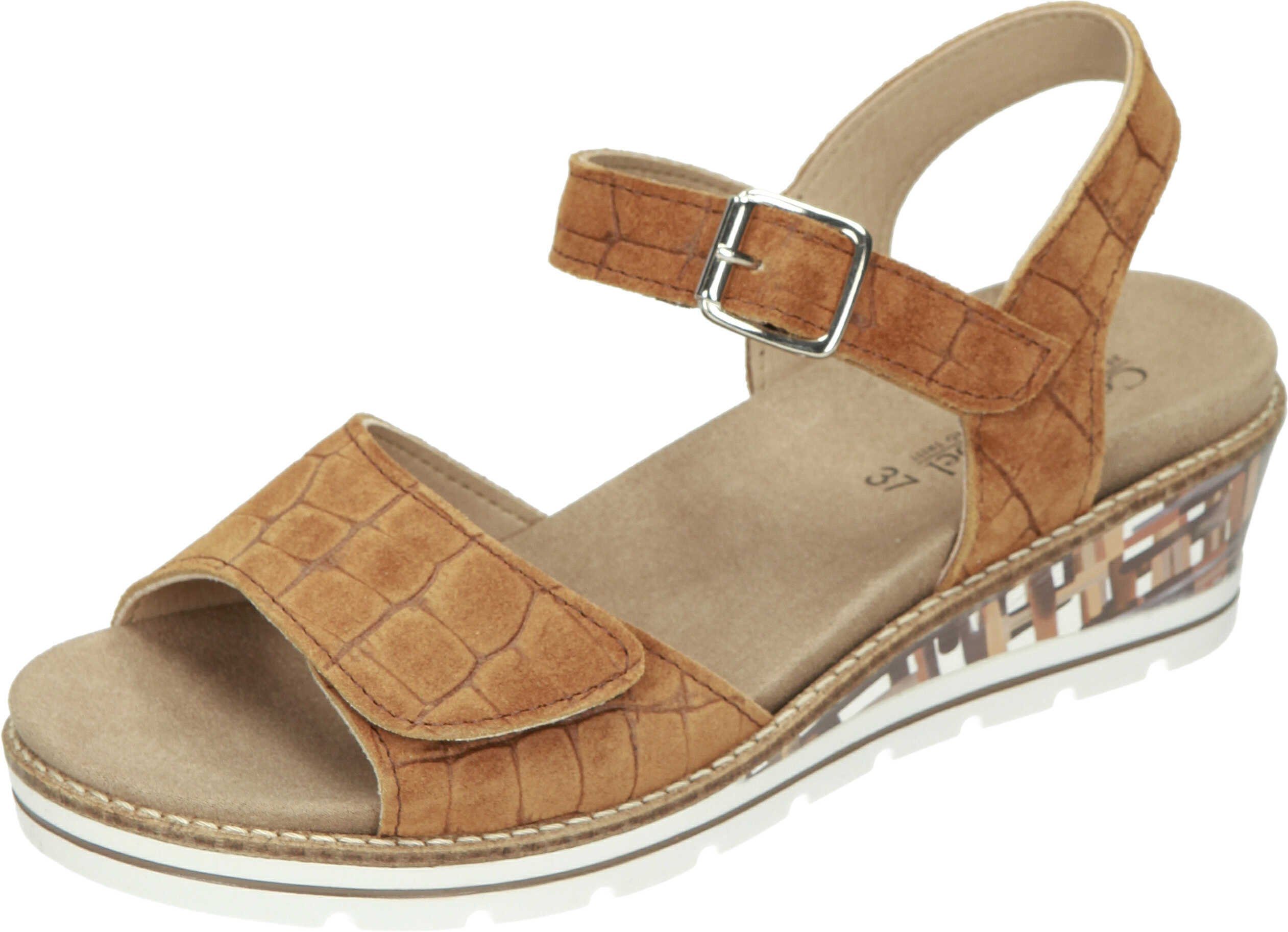 Comfortabel Sandalen Sandale aus Veloursleder günstig online kaufen