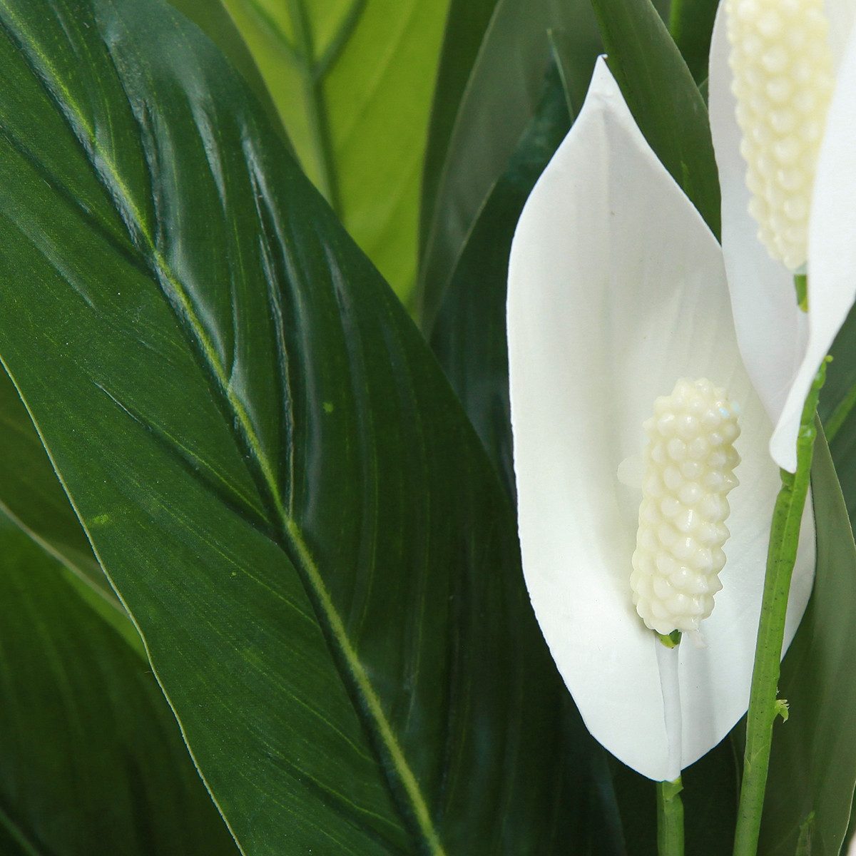 Künstliche Zimmerpflanze Künstliche Friedenslilie Deko-Blume Topf günstig online kaufen