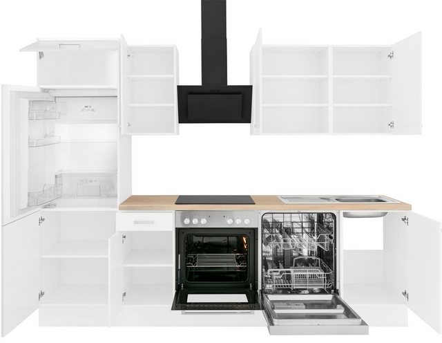 OPTIFIT Küchenzeile Parma, mit E Geräten, Breite 270 cm  - Onlineshop Otto