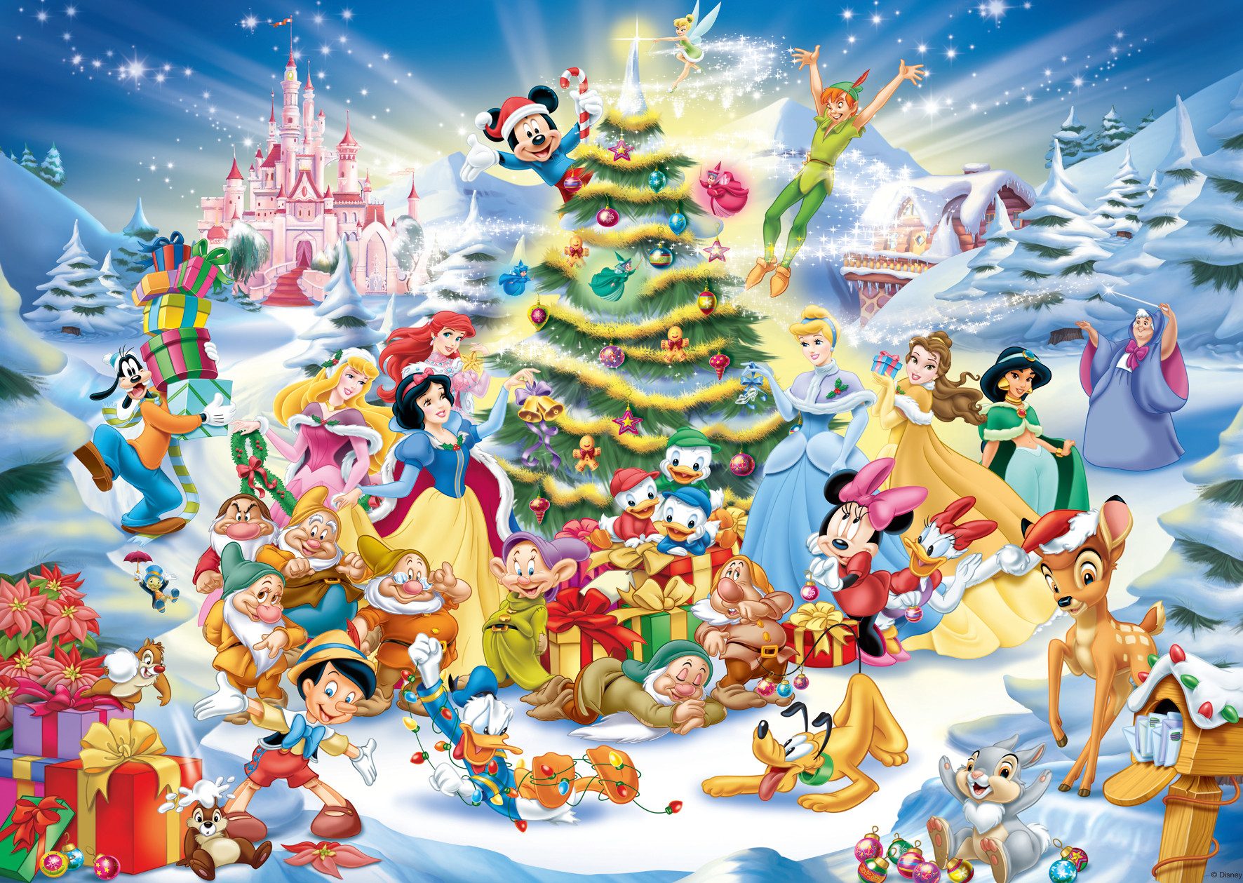 Ravensburger Puzzle Disney Classics, Disneys Weihnachten, günstig online kaufen