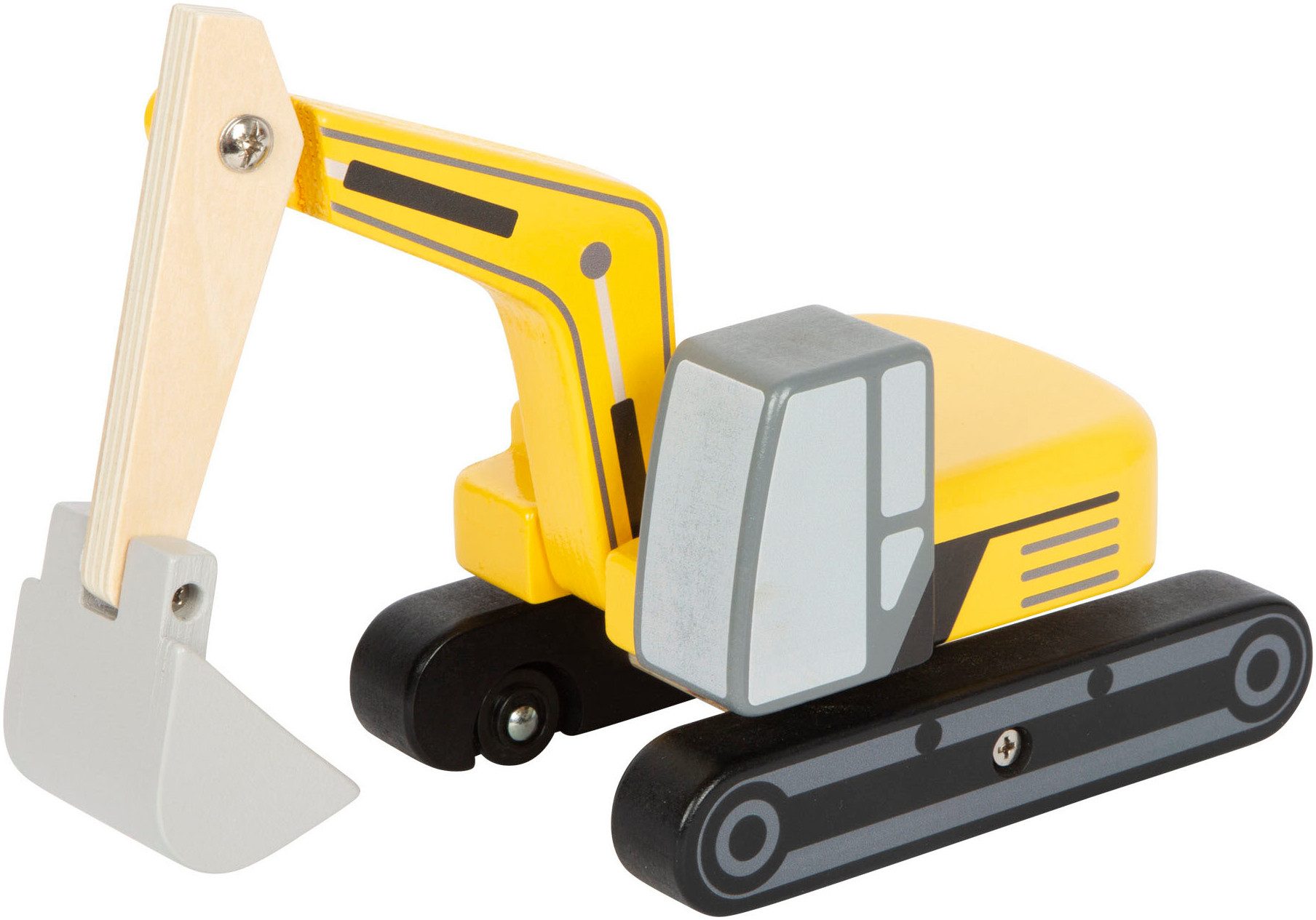 Small Foot Spielzeug-Bagger Schaufelbagger mit Kabine günstig online kaufen