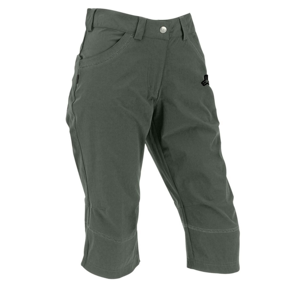 Maul Outdoorhose Maul Rennes Damen Outdoor Capri Wanderhode forest green 5771500706