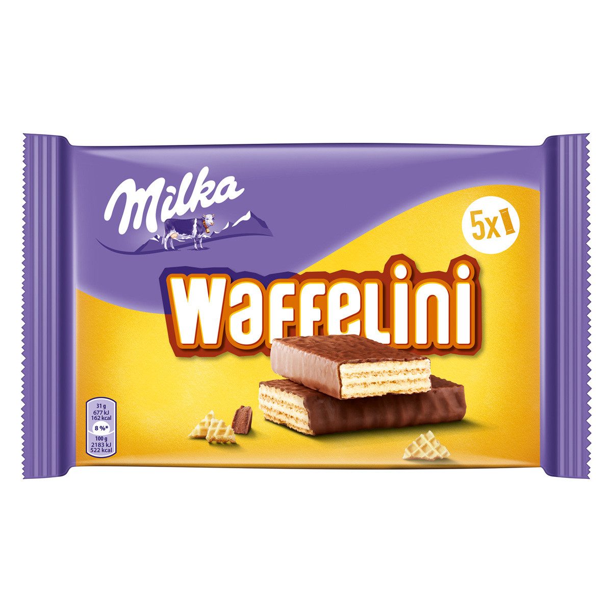 MILKA Schokolade, Milka Waffelini Milch 5er
