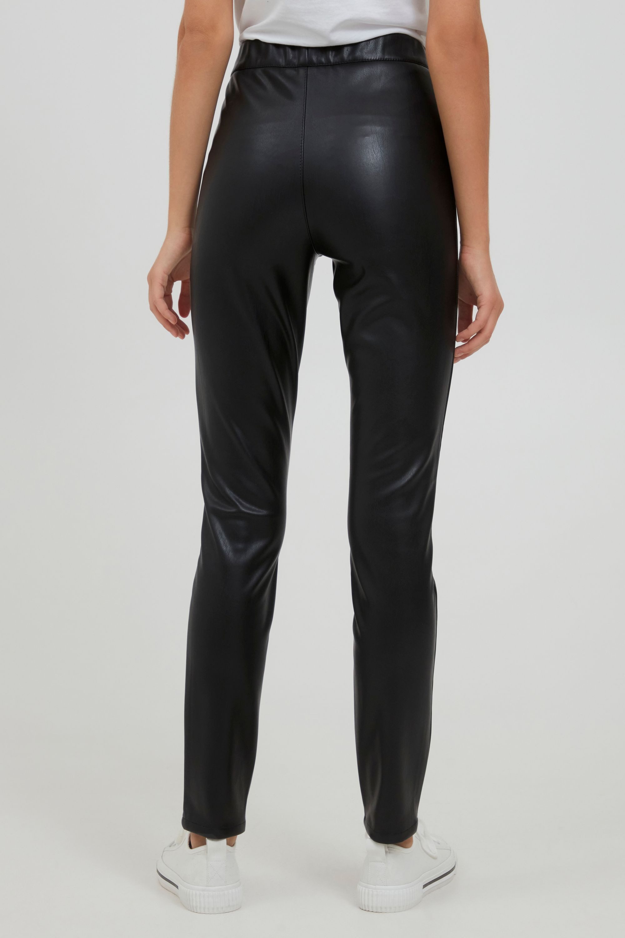 OXMO Lederimitathose OXPauline Lederimitathose mit Gummibund
