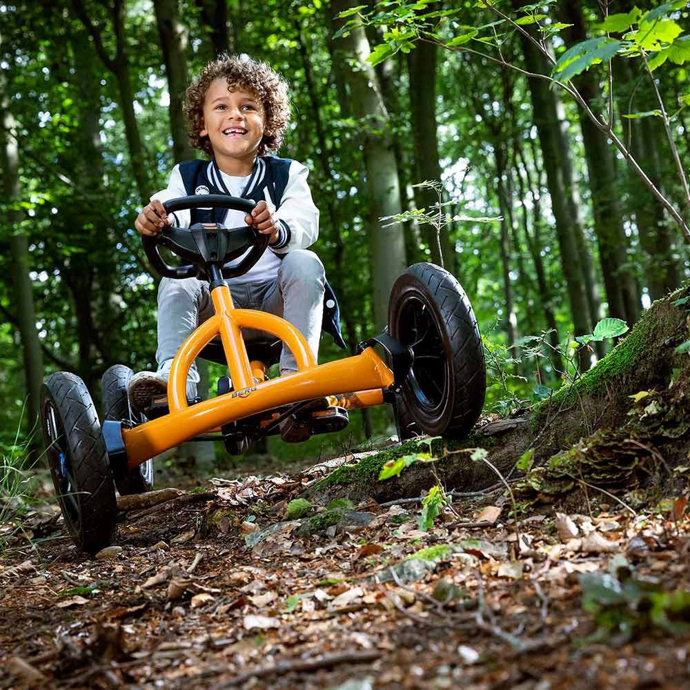 Berg Go-Kart BERG Gokart Buddy B-Orange 2.0 BFR inkl. Anhänger & Kupplung