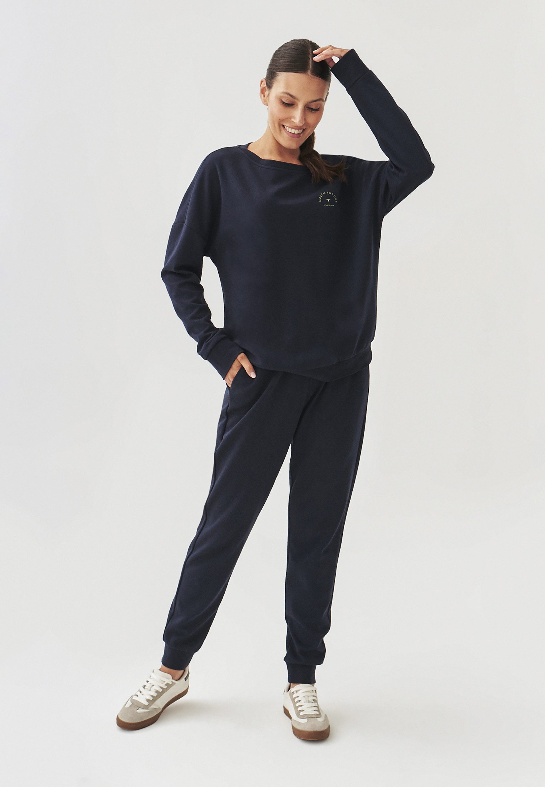 TATUUM Strickhose Damenstrickhose Mit Geripptem Bund - Senti 1