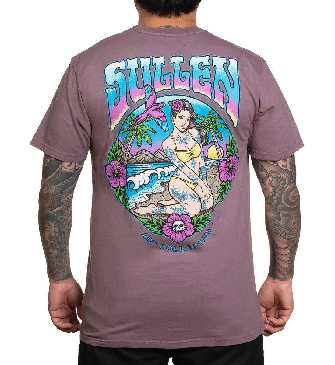 Sullen Clothing T-Shirt Moonlight Beach
