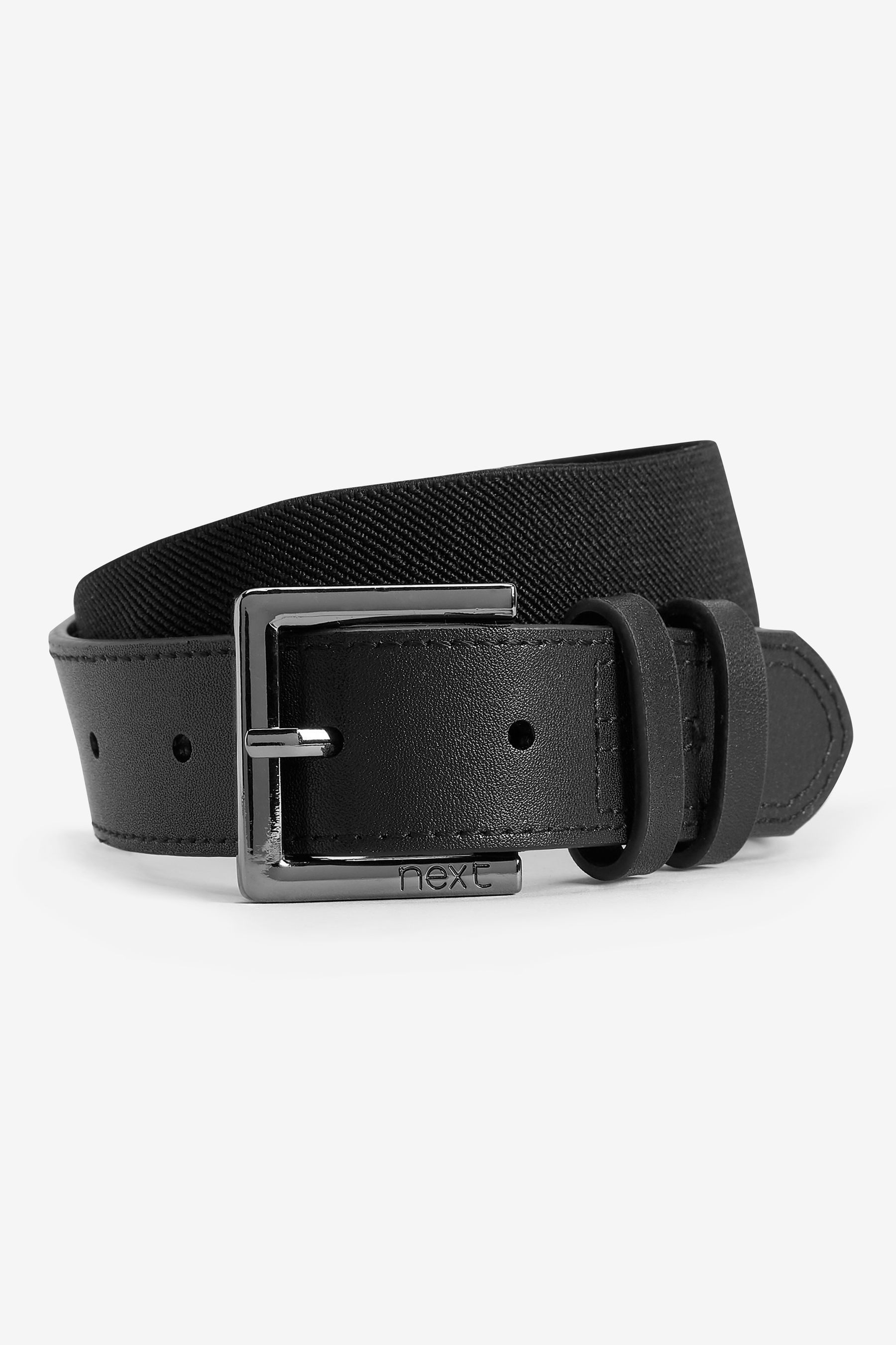 Synthetikgürtel Gürtel aus Leder und Stretch
