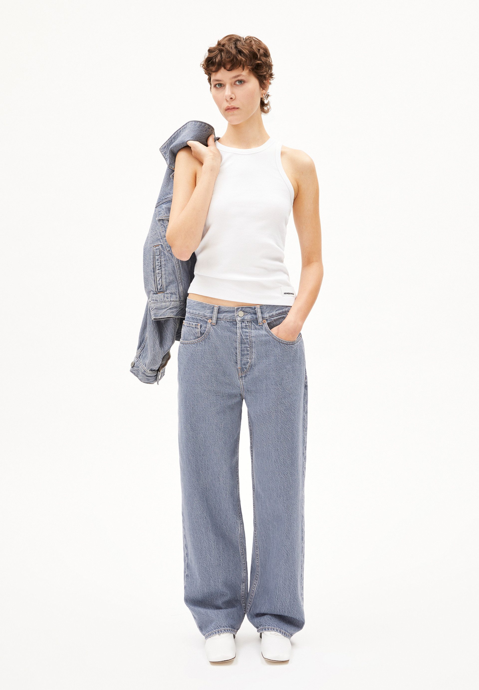 Armedangels Boyfriend-Jeans HAAYI Baggy Jeans Bio-Baumwoll günstig online kaufen