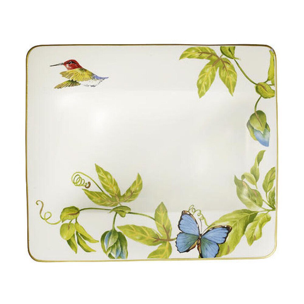 Villeroy & Boch Suppenteller Suppenteller 24x20 cm Amazonia, (1 St), Suppenteller, 0,3 l, Premium Bone Porcelain