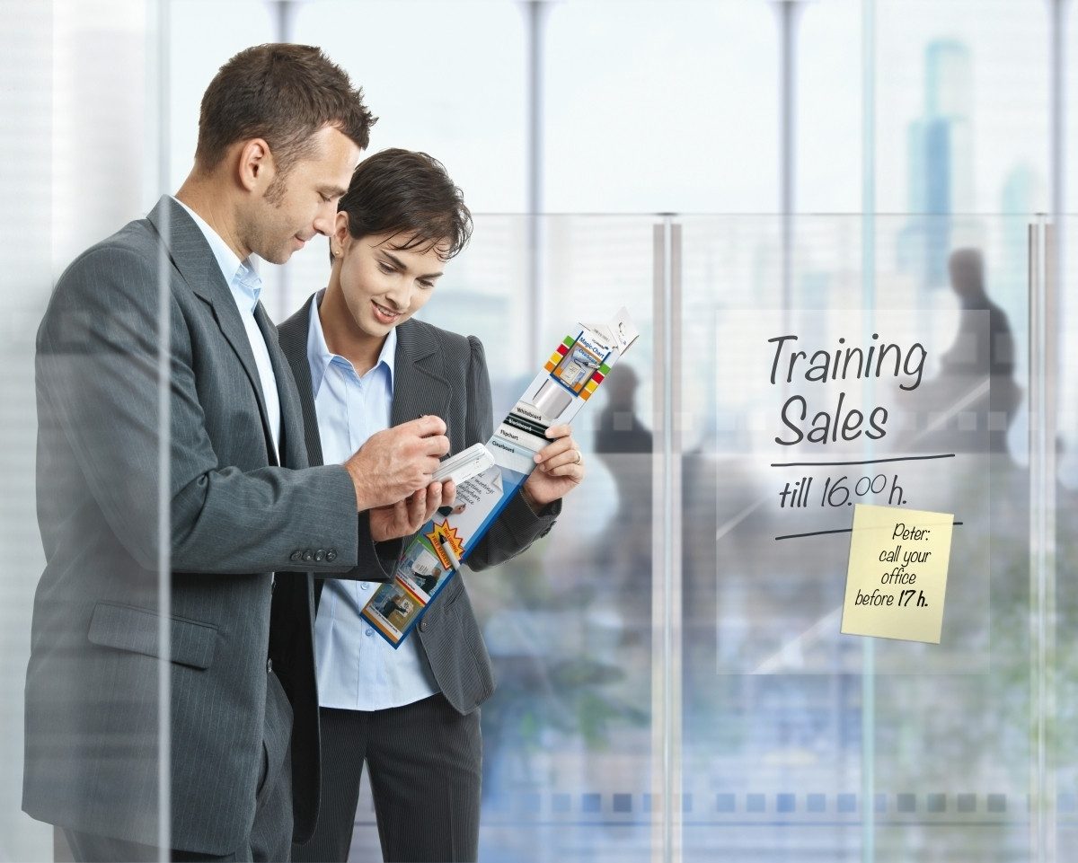 LEGAMASTER Flipchartblock Magic-Chart Clearboard Folie 60x80cm 25 Blatt