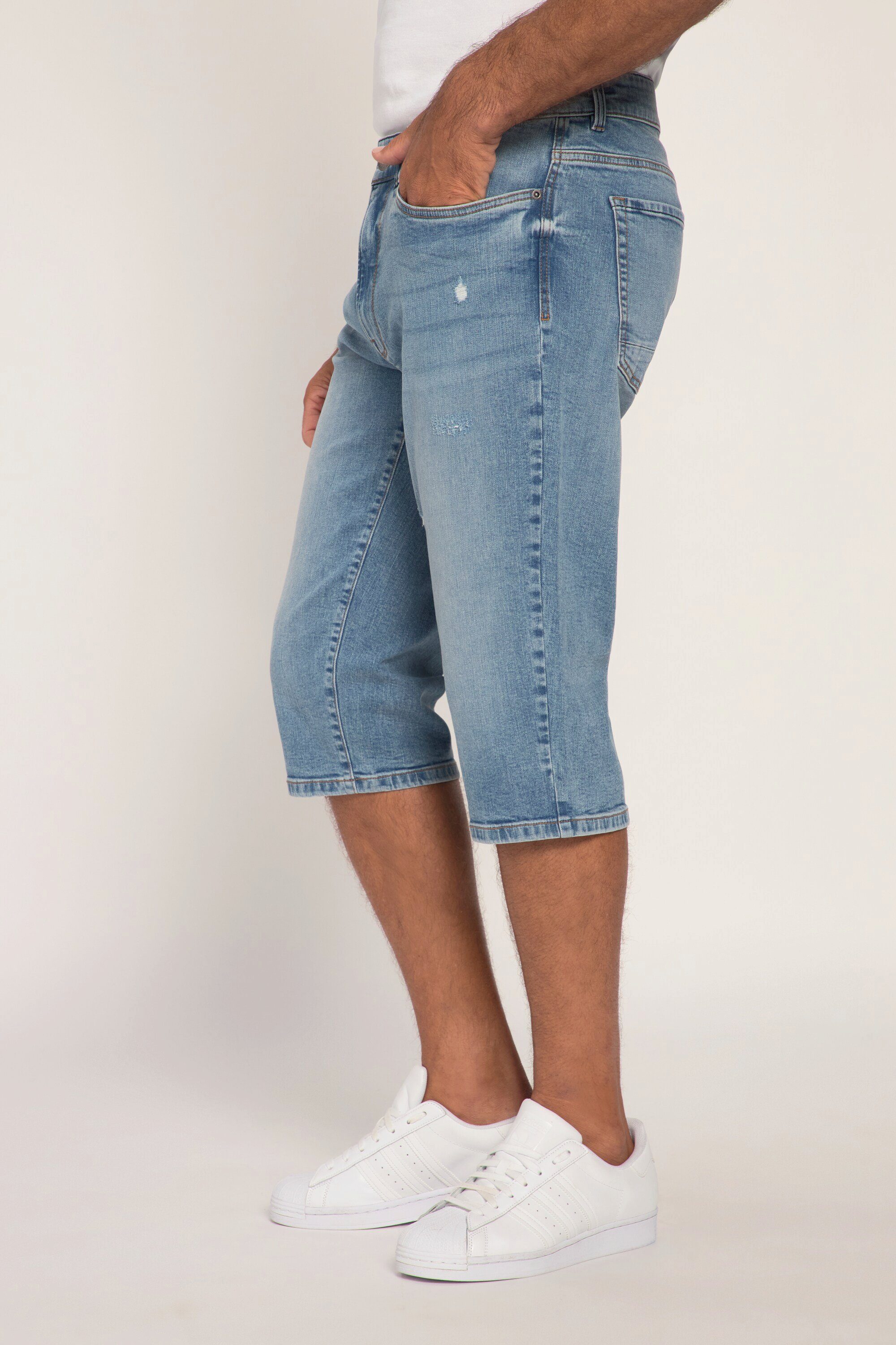 John F. Gee Jeansbermudas 3/4-Jeans Powerstretch 5-Pocket – Bild 4 von 5