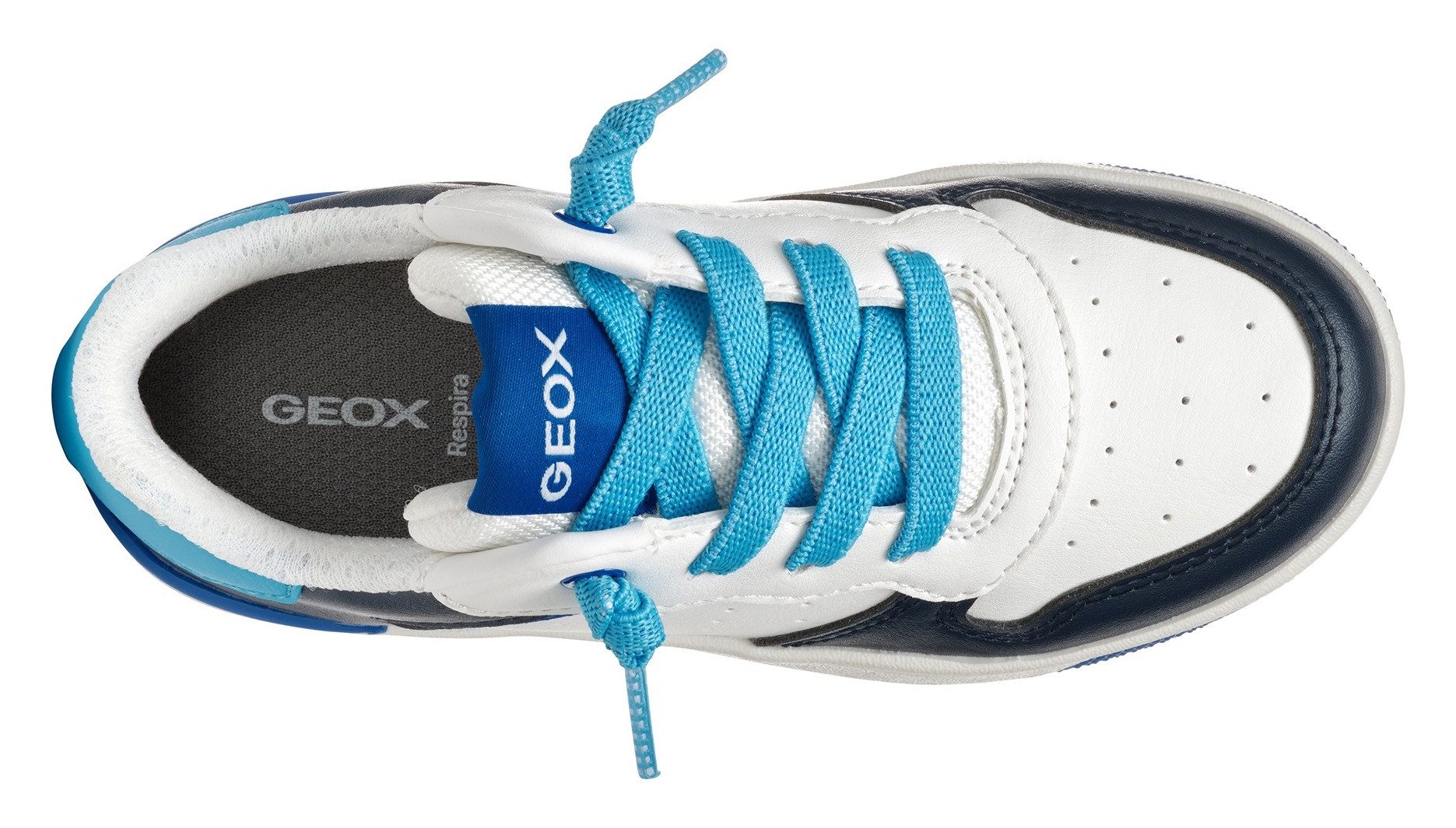 Geox J WASHIBA BOY Sneaker, Retro Sneaker, Schlupfschuh im Skater-Look