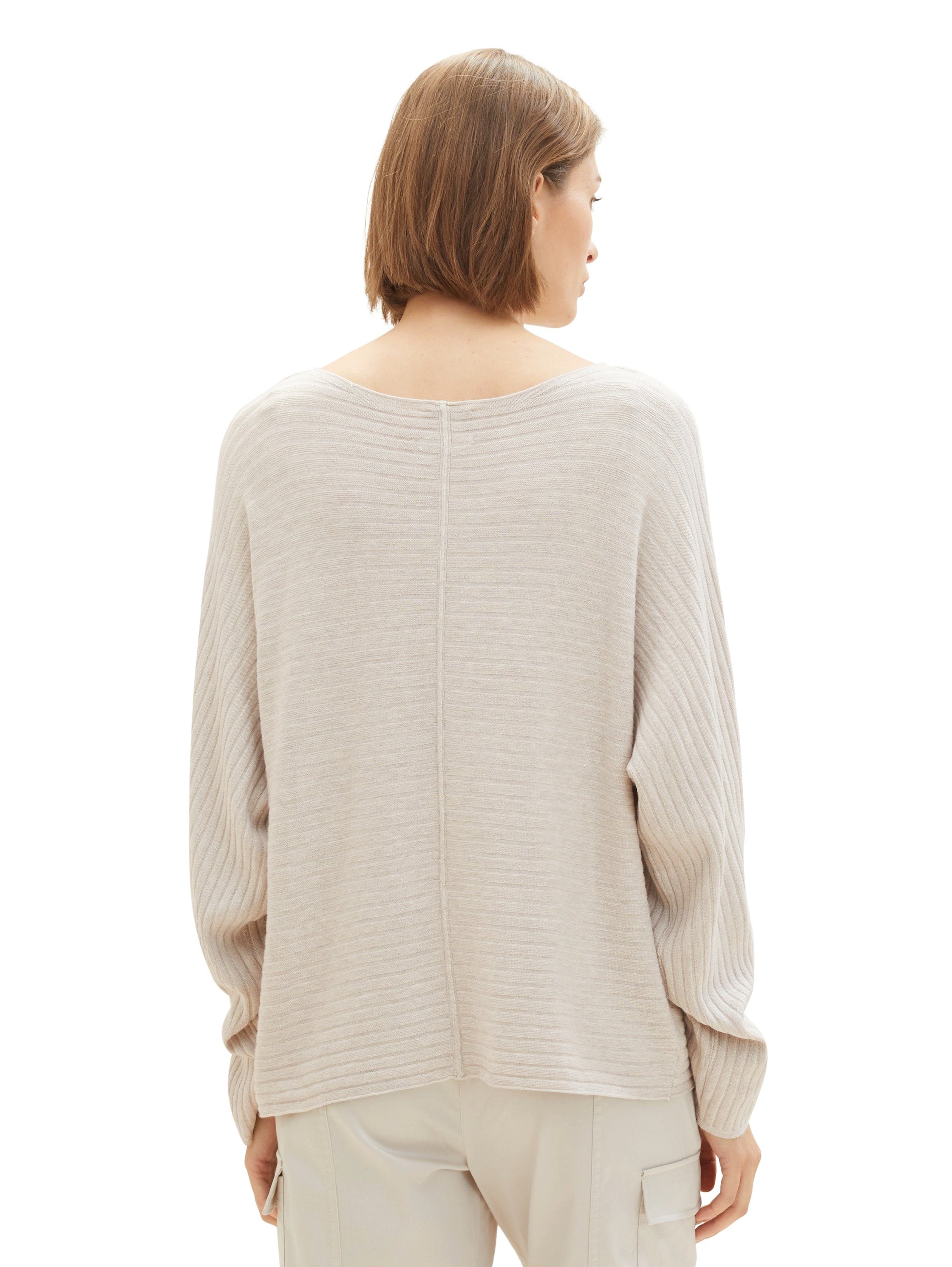 TOM TAILOR Strickpullover mit Strukturierung