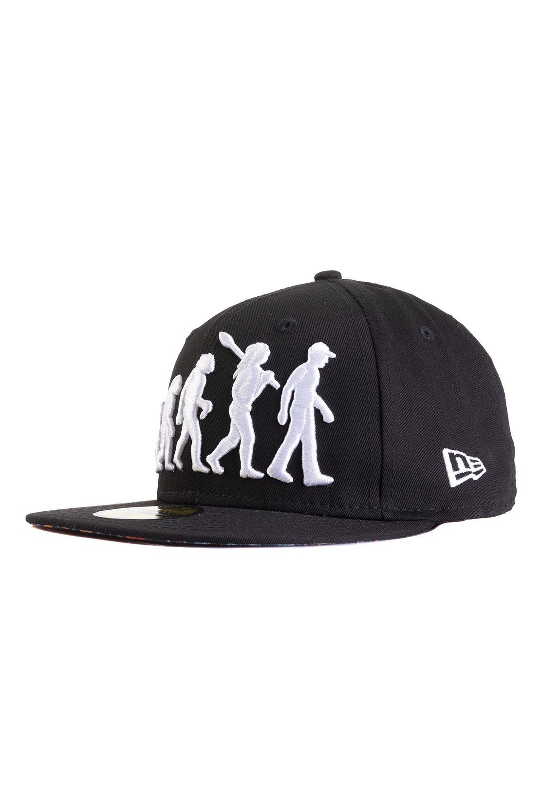 New Era Fitted Cap New Era 59Fifty Cap CUSTOM EVOLUTION Schwarz, Fitted Hat