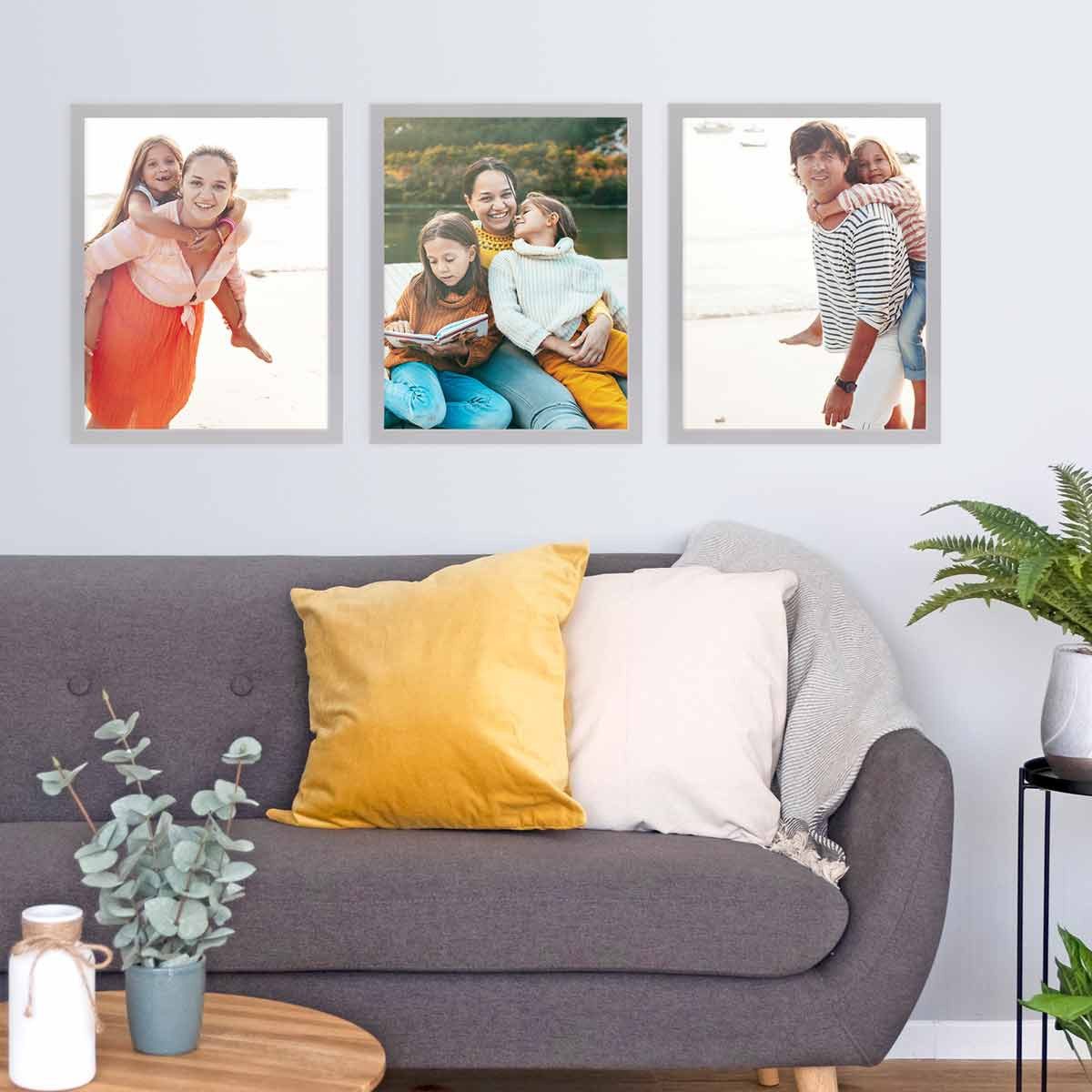 PHOTOLINI Bilderrahmen 3er Set breite Rahmen, günstig online kaufen