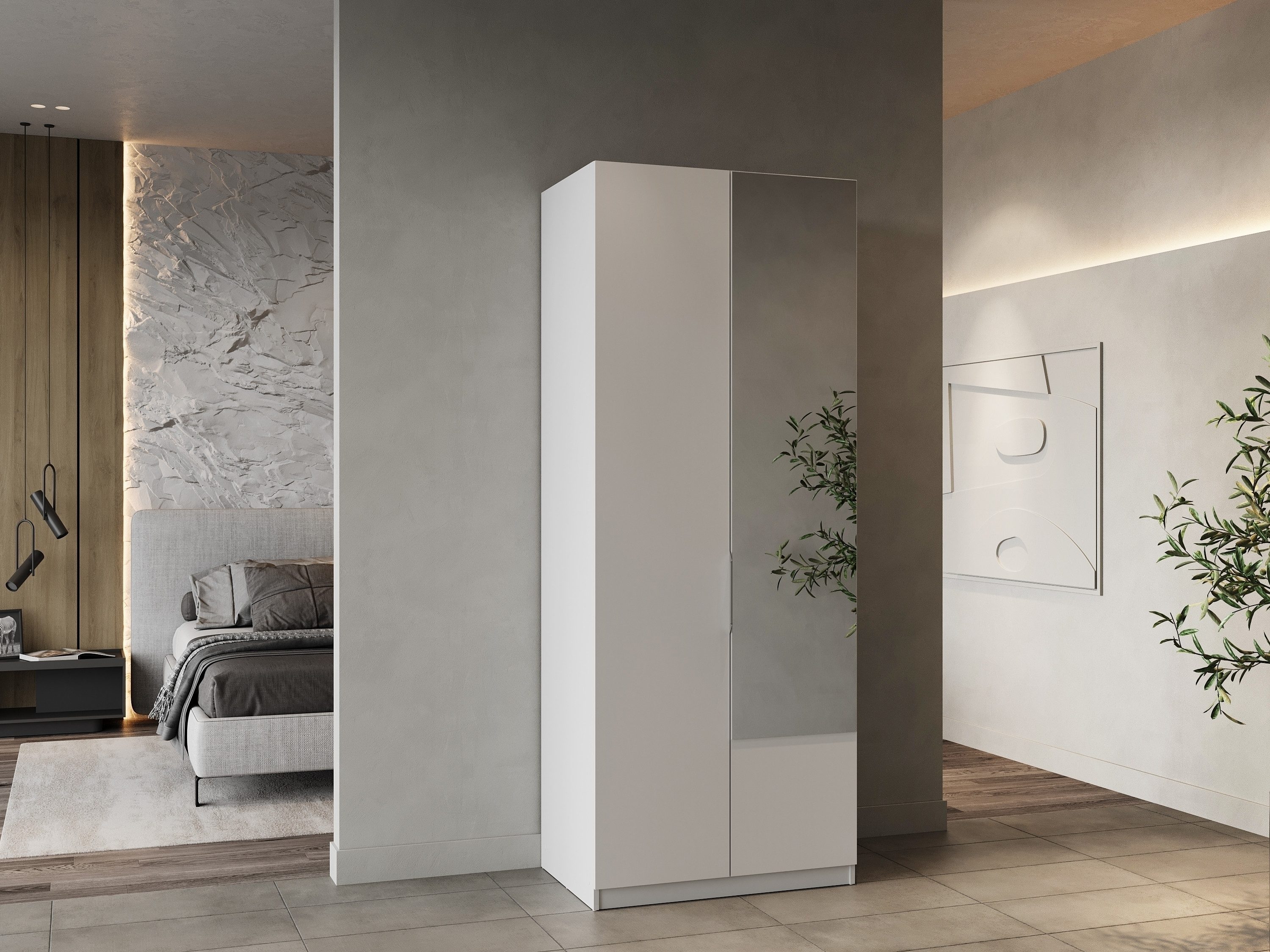 Drehtürenschrank GHOST