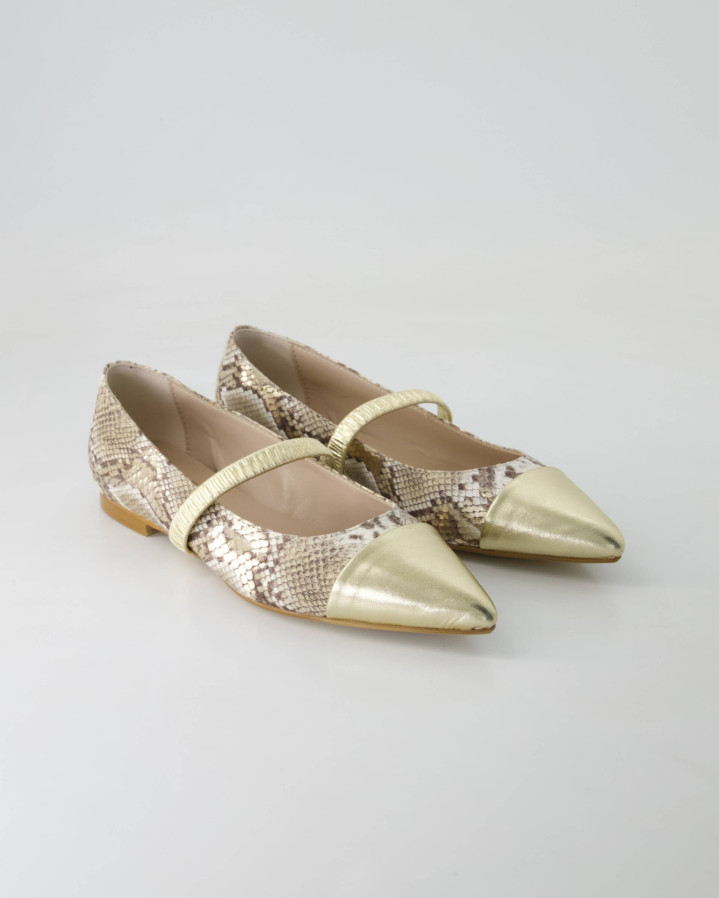 Terry B028 Ballerina Obermaterial: Leder