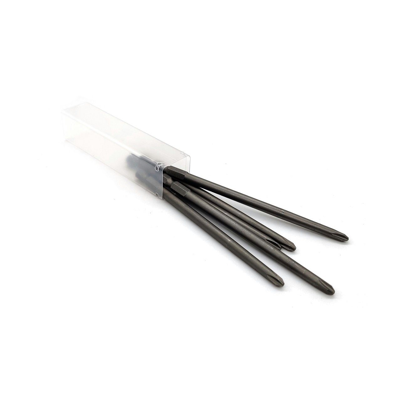 adunox Bit-Set Lang PH2 für Magazinschrauber System Langband 5 Stück, Bit-Set