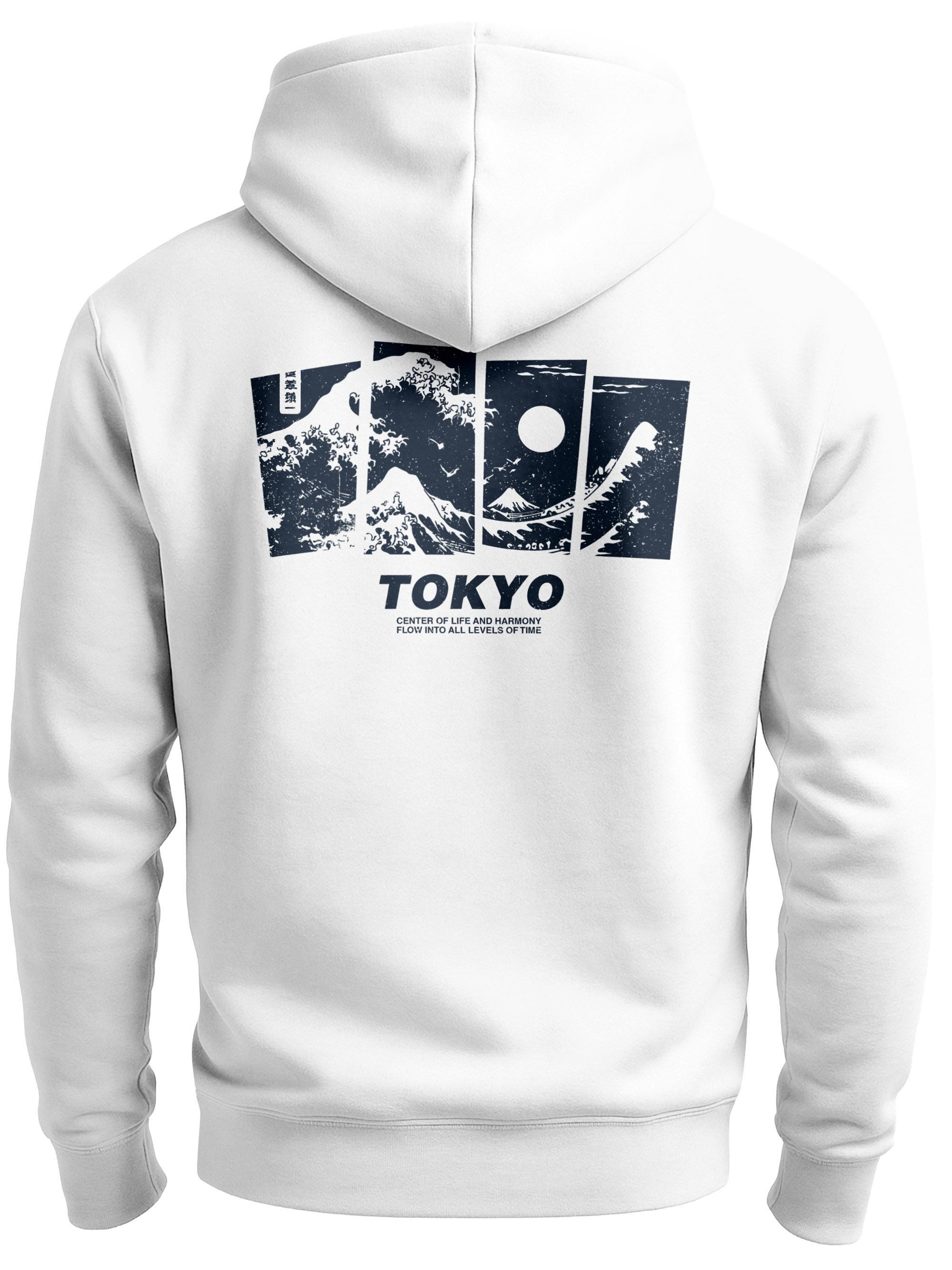 Neverless Hoodie Hoodie Backprint Herren Japan günstig online kaufen