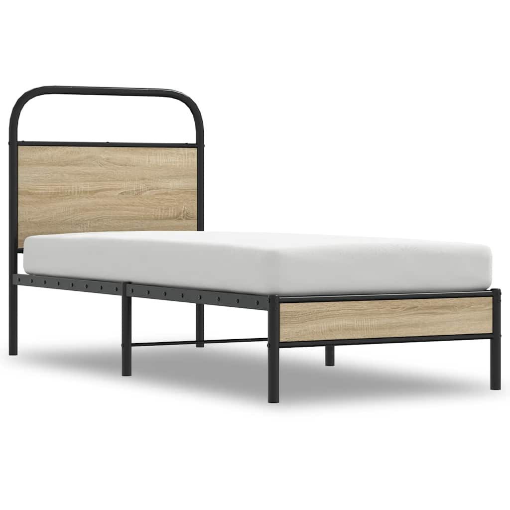 vidaXL Bett Bettgestell ohne Matratze 75x190 günstig online kaufen