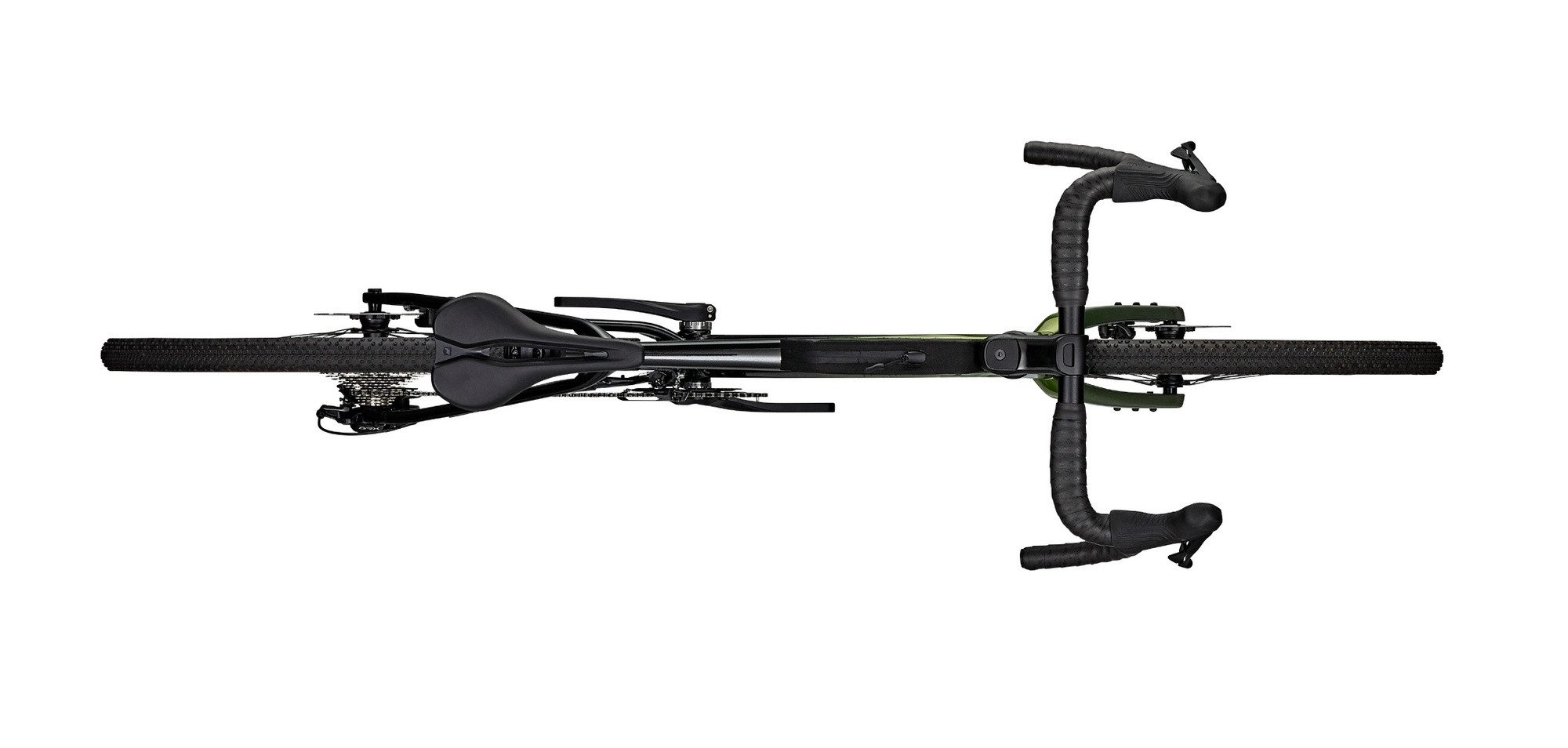 Focus Gravel Bike ATLAS 6.9 Spruce Green / Diamond Black 28" Diamond, 24-speed Shimano GRX 820, 12-speed rear derailleur