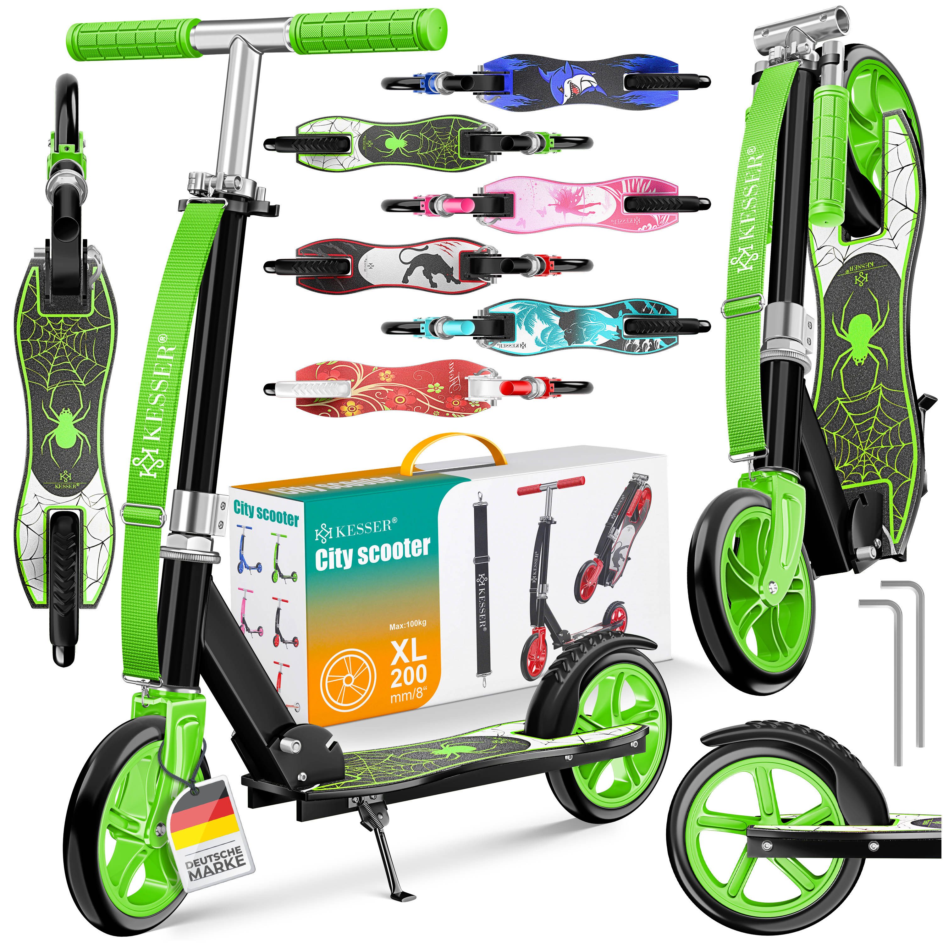 KESSER Cityroller, Scooter Roller Kinderroller Cityroller Tretroller Kickroller