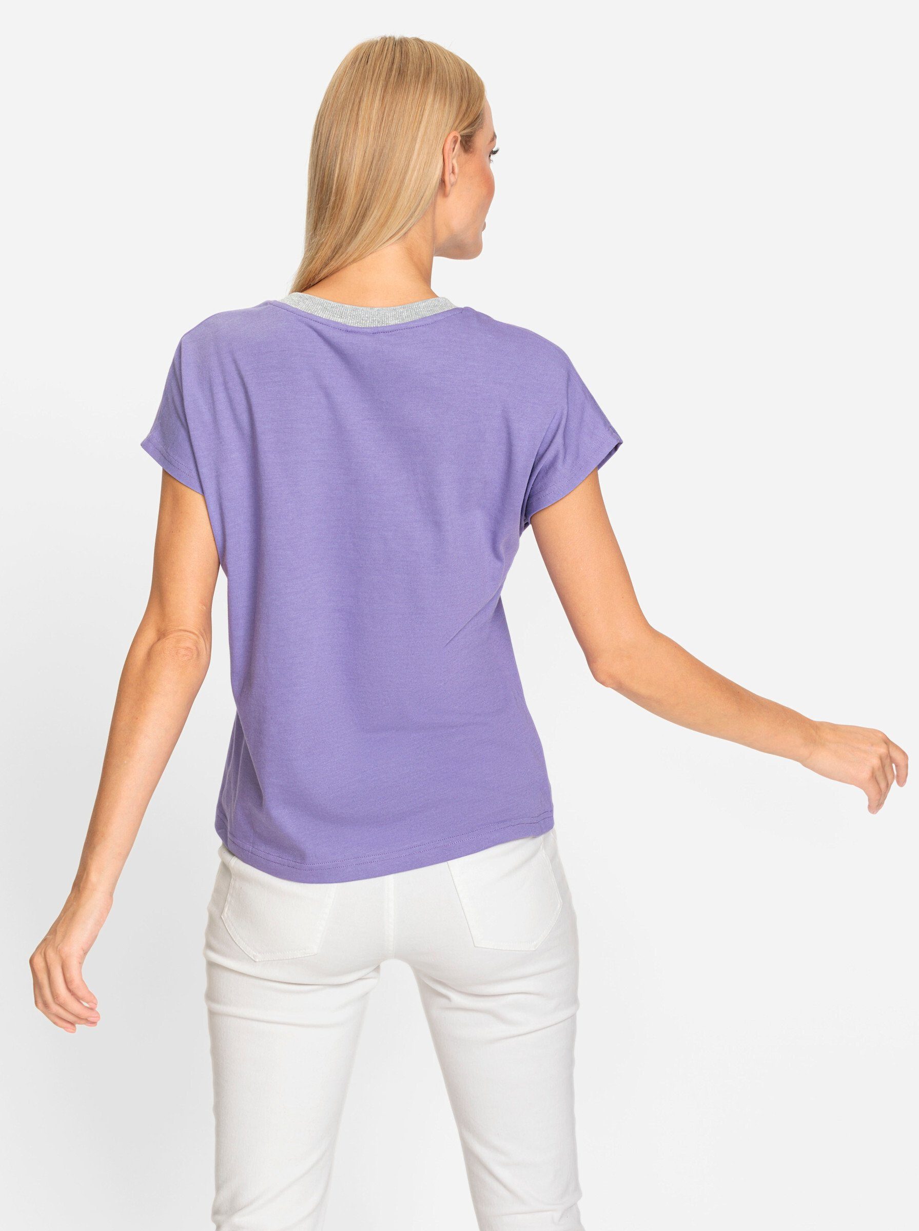 heine T-Shirt lavendel