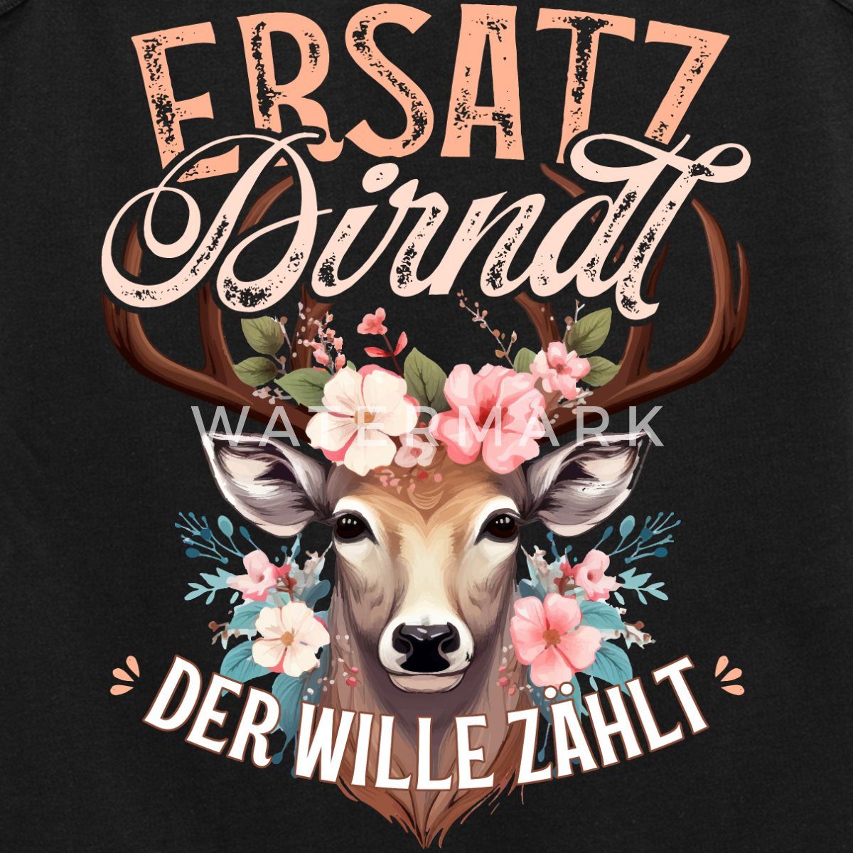 Spreadshirt T-Shirt Ersatz Dirndl Trachten T-Shirt günstig online kaufen