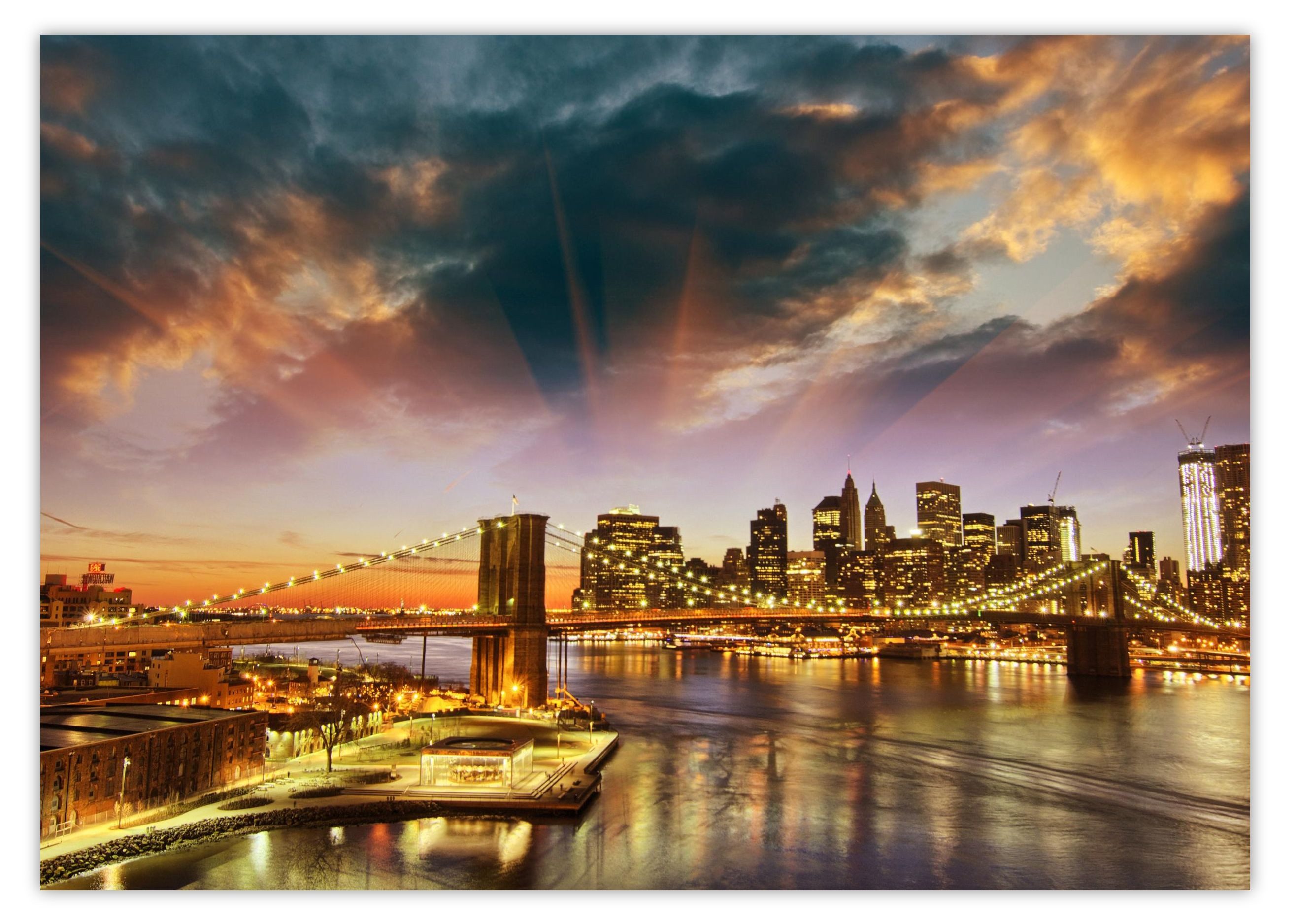LYSCO Poster XXL Plakat Brücken, Bridges, günstig online kaufen
