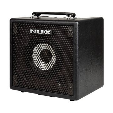 Nux E-Gitarre Mighty Bass 50BT Verstärker mit Klinkenkabel