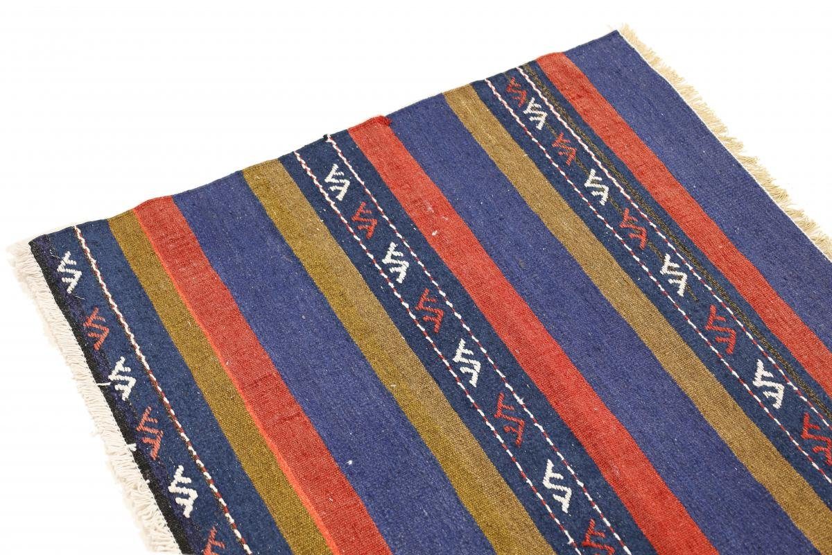 Orientteppich Kelim Fars Azerbaijan 4 Höhe: rechteckig, 87x160 Orientteppich, Nain Handgewebter Antik mm Trading