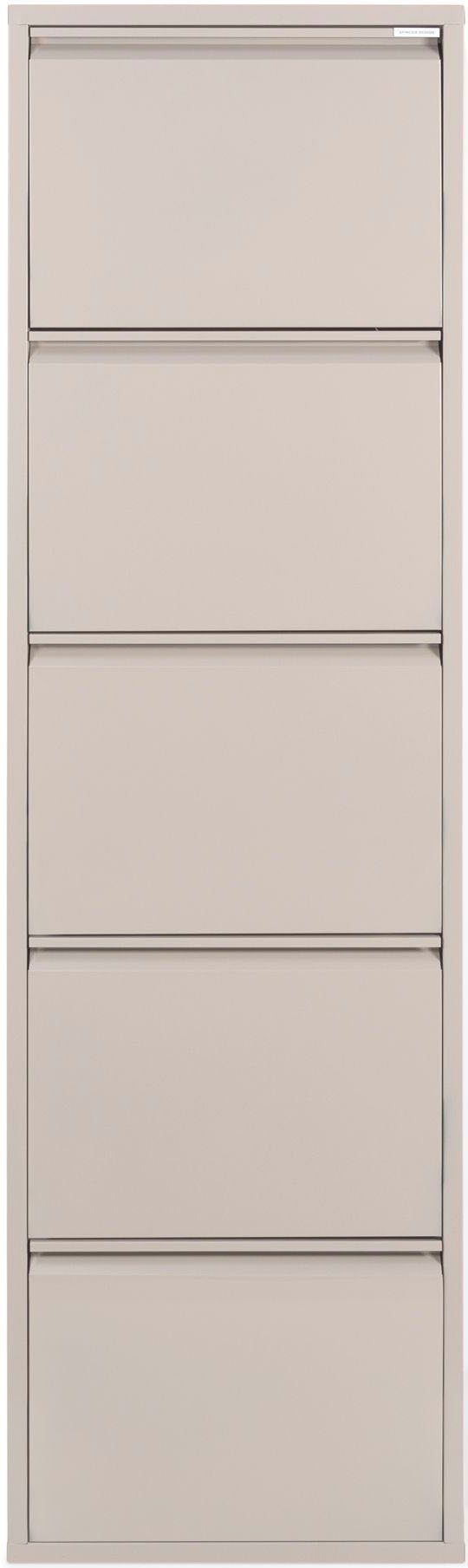 Spinder Design Schuhschrank Metall, Breite 50 cm