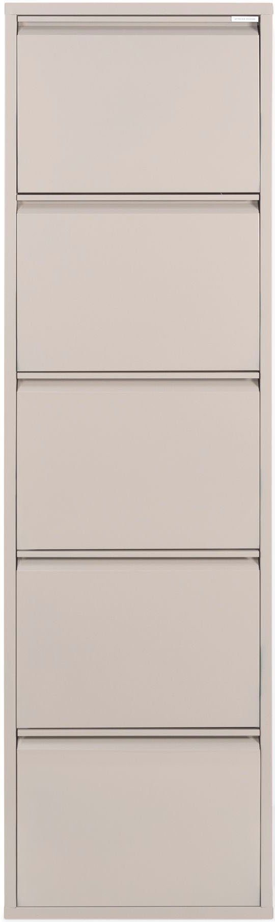 Silky Taupe Design Schuhschrank Spinder