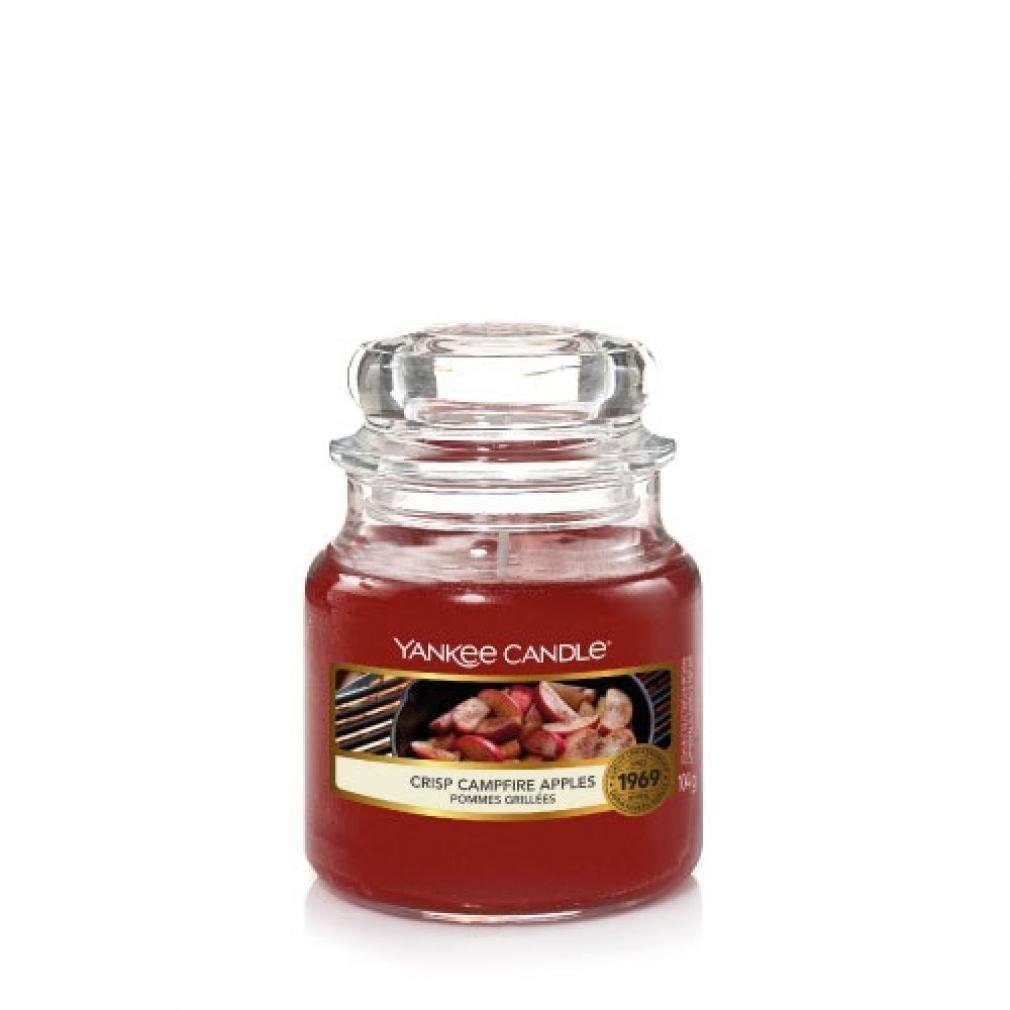 Yankee Candle Duftkerze »Yankee Candle Crisp Lagerfeuer Äpfel Duftkerze 104  g« (eine Kerze im Glas mit Deckel) online kaufen | OTTO