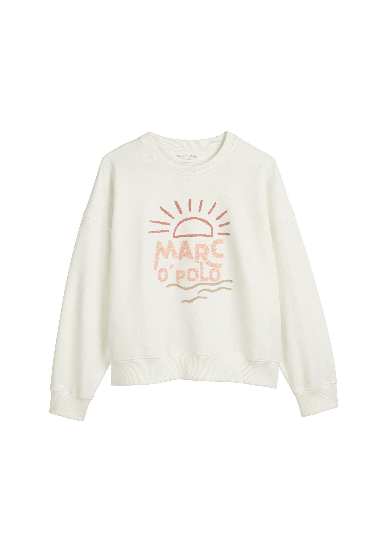 Marc O'Polo Sweatshirt aus reiner Bio-Baumwolle günstig online kaufen