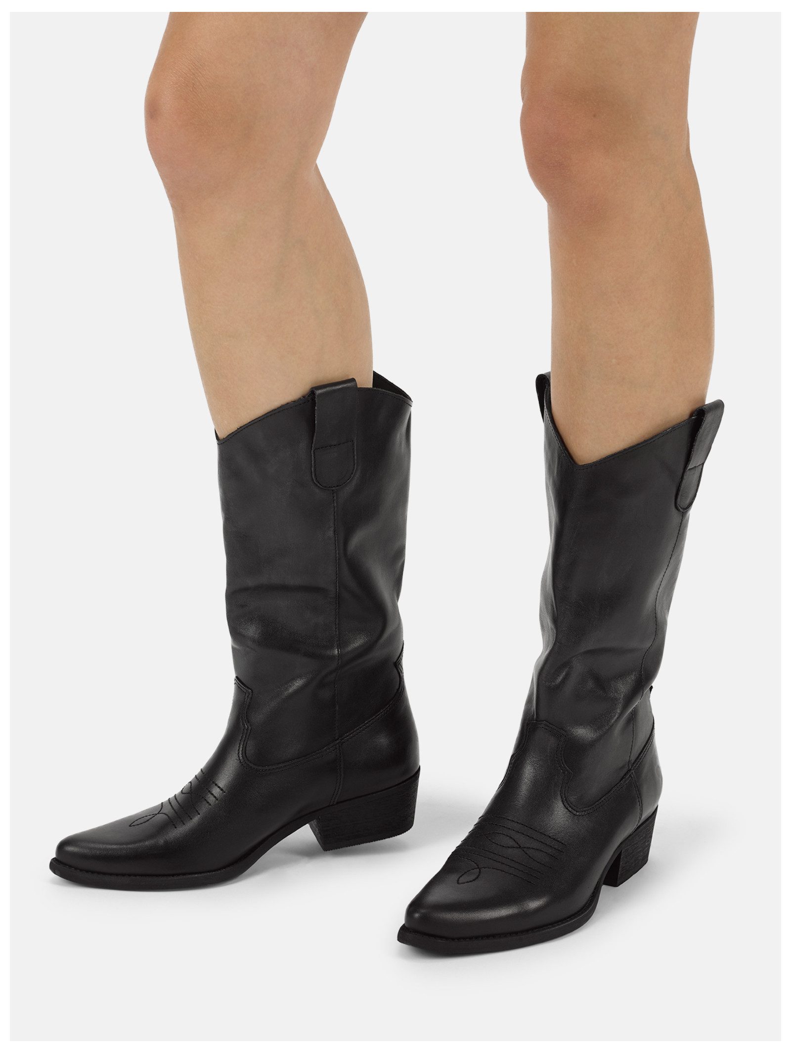 Felmini Stiefel Leder . Bikerboots