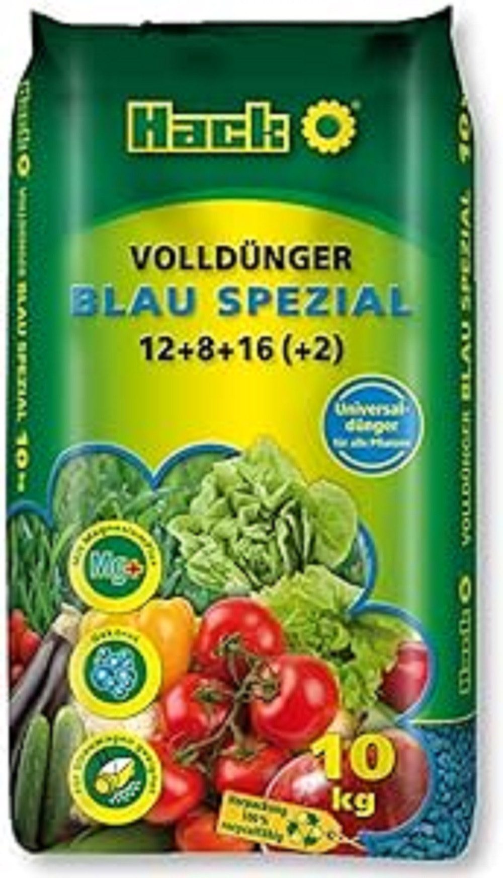 Hack Spezialdünger Hack Blaudünger Spezial NPK 12+8+16 (2) 10 kg