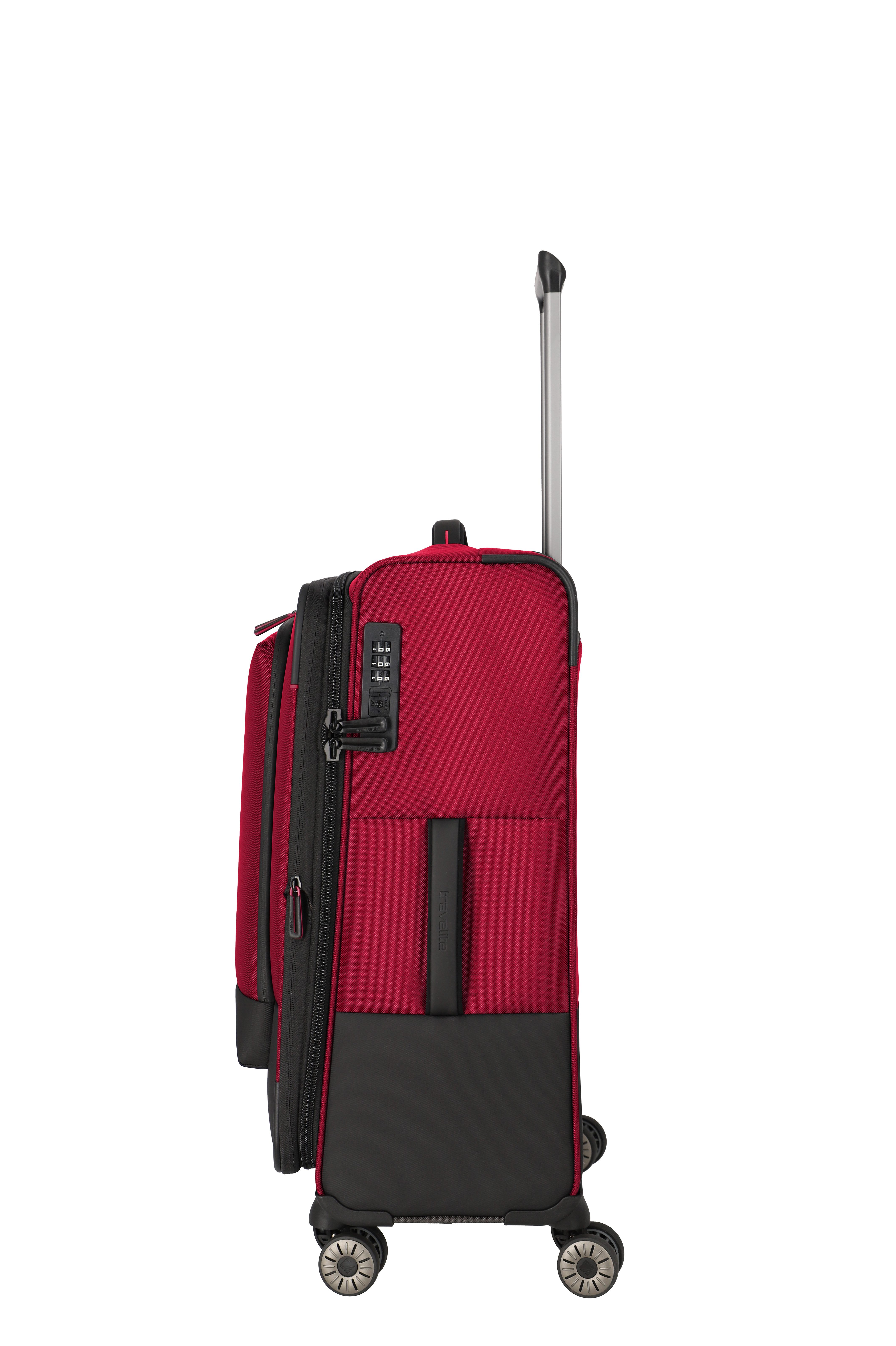 travelite Weichgepäck-Trolley CROSSLITE Reisekoffer Weichgepäck, 4 Rollen, Koffer, mit TSA-Schloss, wasserabweisendes Material