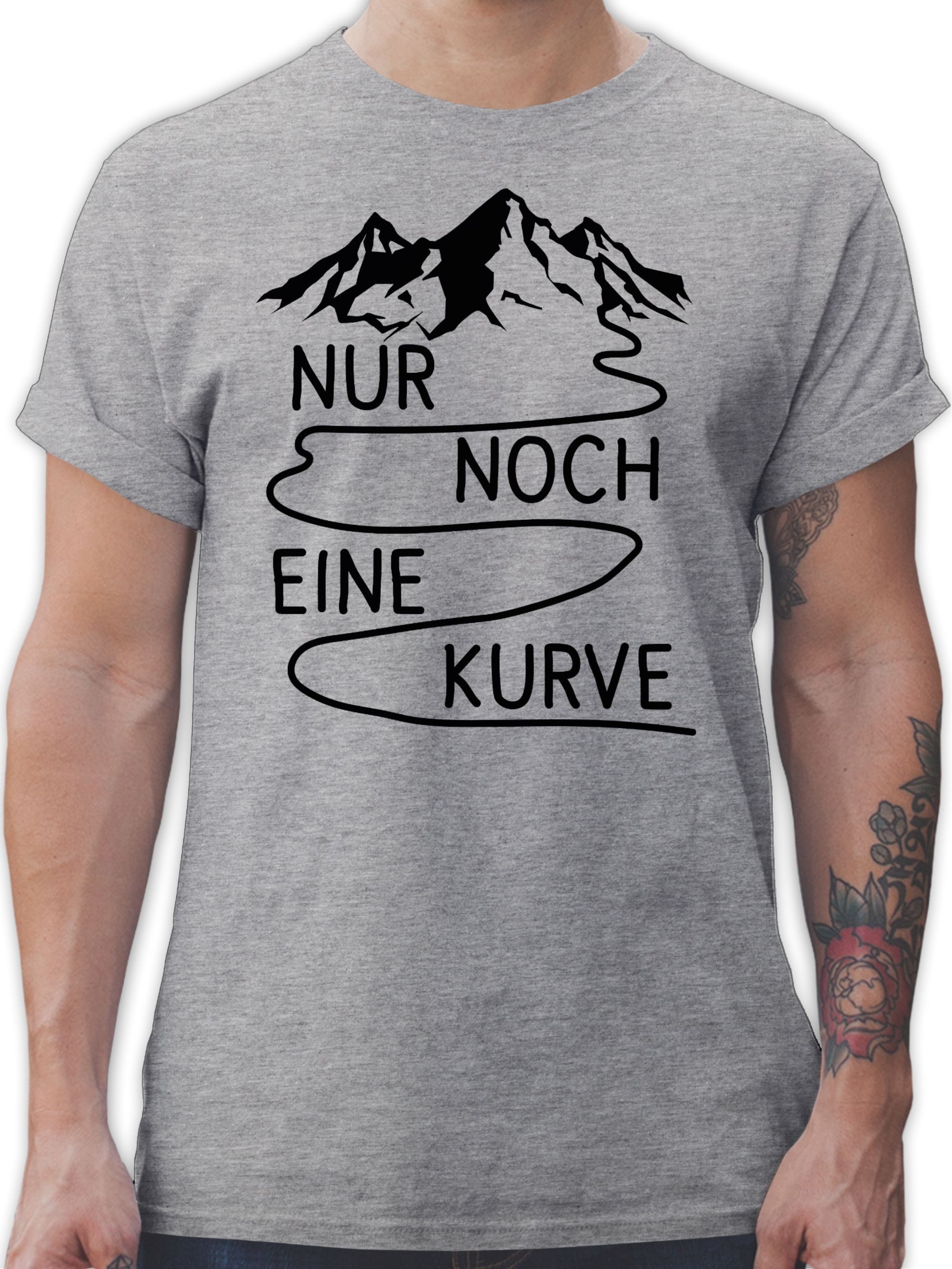 T-Shirt Nur noch eine Kurve