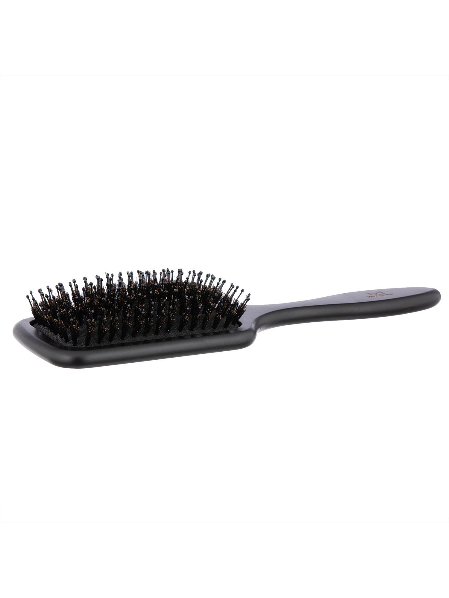 Björn Donner Haarbürste "Paddle Brush", für im Wildschweinborsten mehr Nylonstiften Haar benoppten & mit Glanz