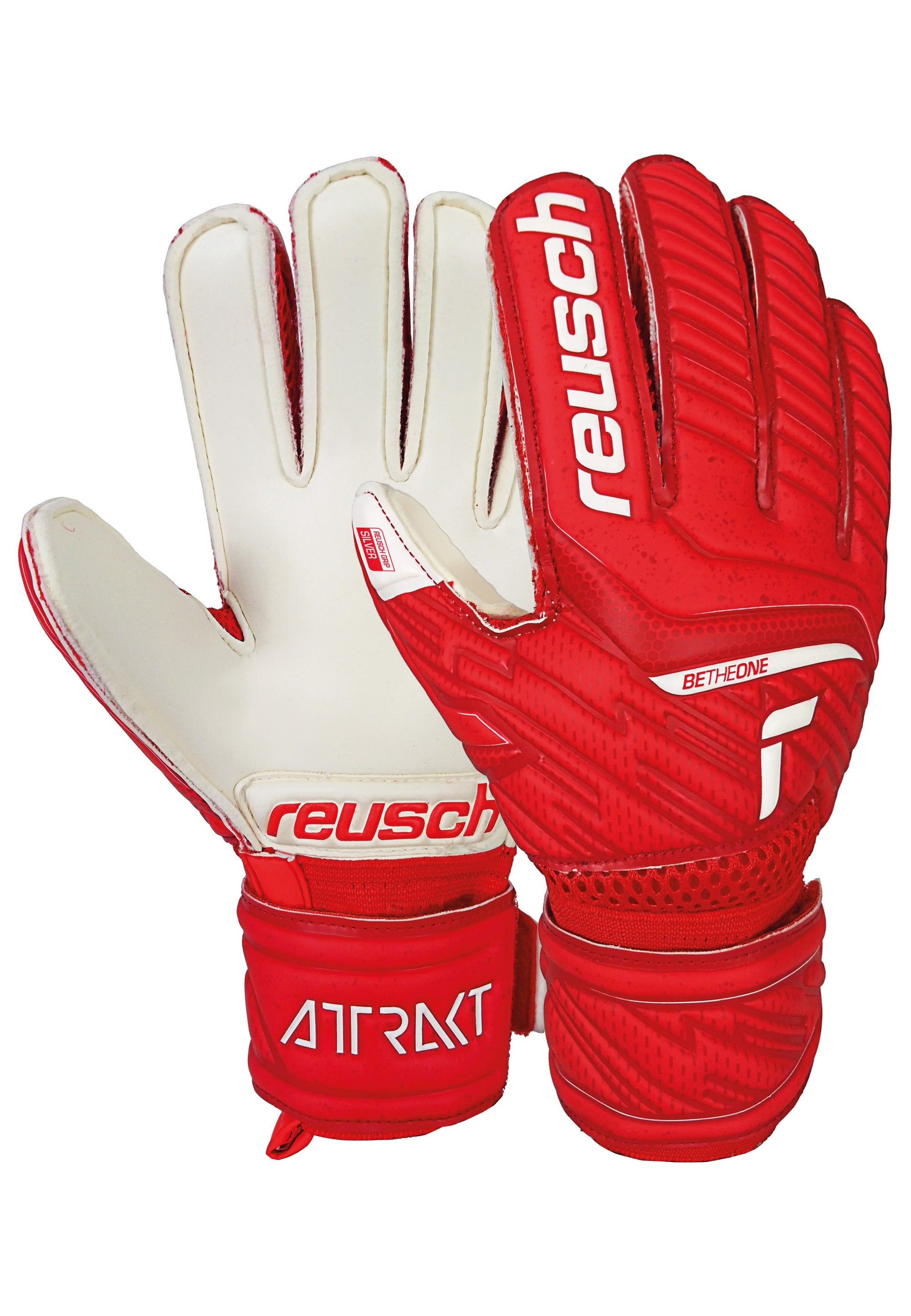 Reusch Torwarthandschuhe Reusch Attrakt Silver Junior mit gutem Grip