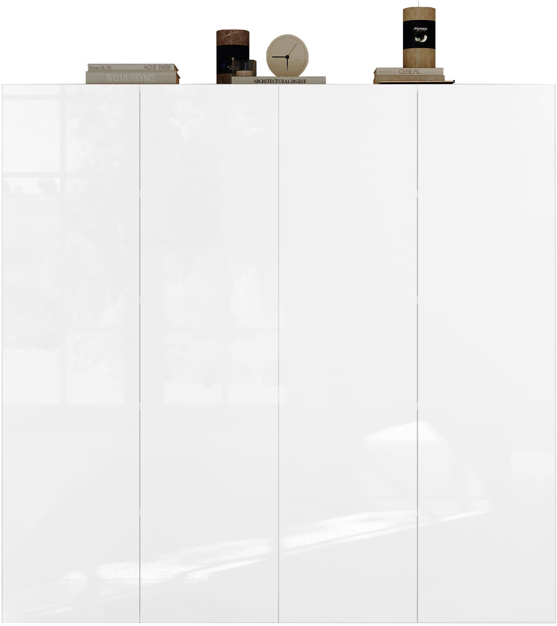 INOSIGN Schuhschrank SMILE Breite 124 cm, Höhe 114 cm, Schuhregal mit 5 Ebe günstig online kaufen