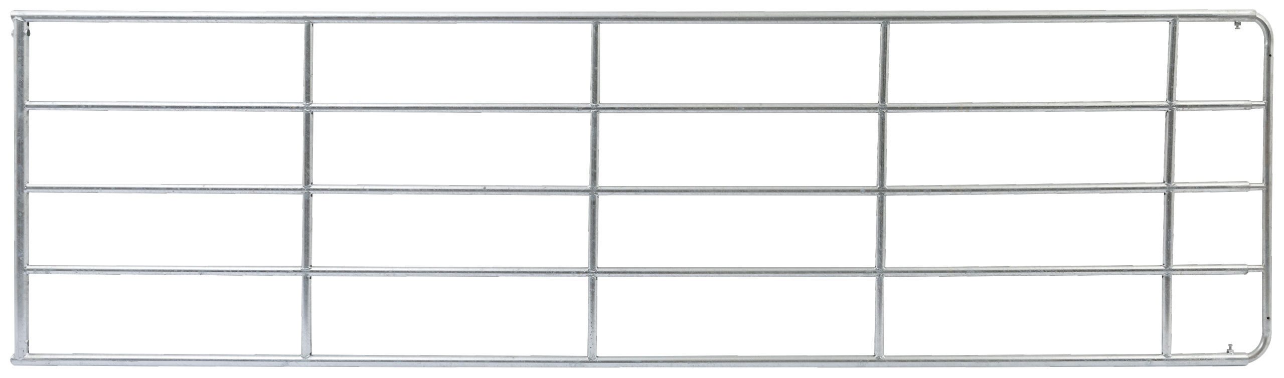 Kerbl Weidenzaun Stabiles Weidetor verstellbar 400 cm bis 500 cm