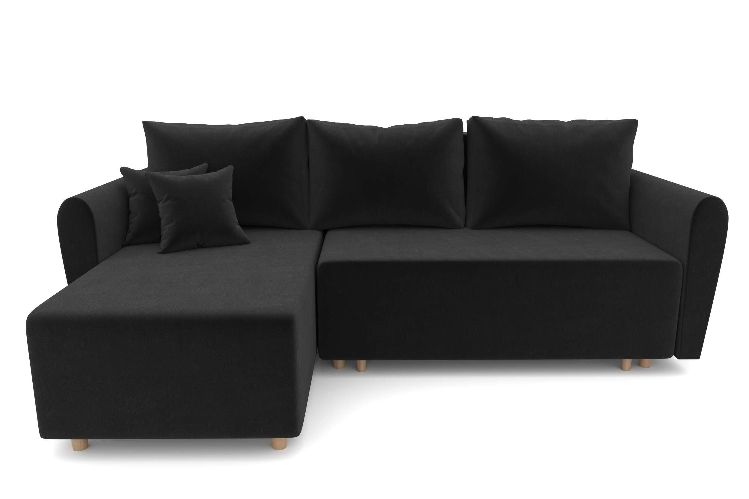 Ecksofa, mane Bettfunktion, links bestellbar Bettkasten, oder mit L-Form, Ecksofa Stylefy Bonna Stylefy rechts Eckcouch,