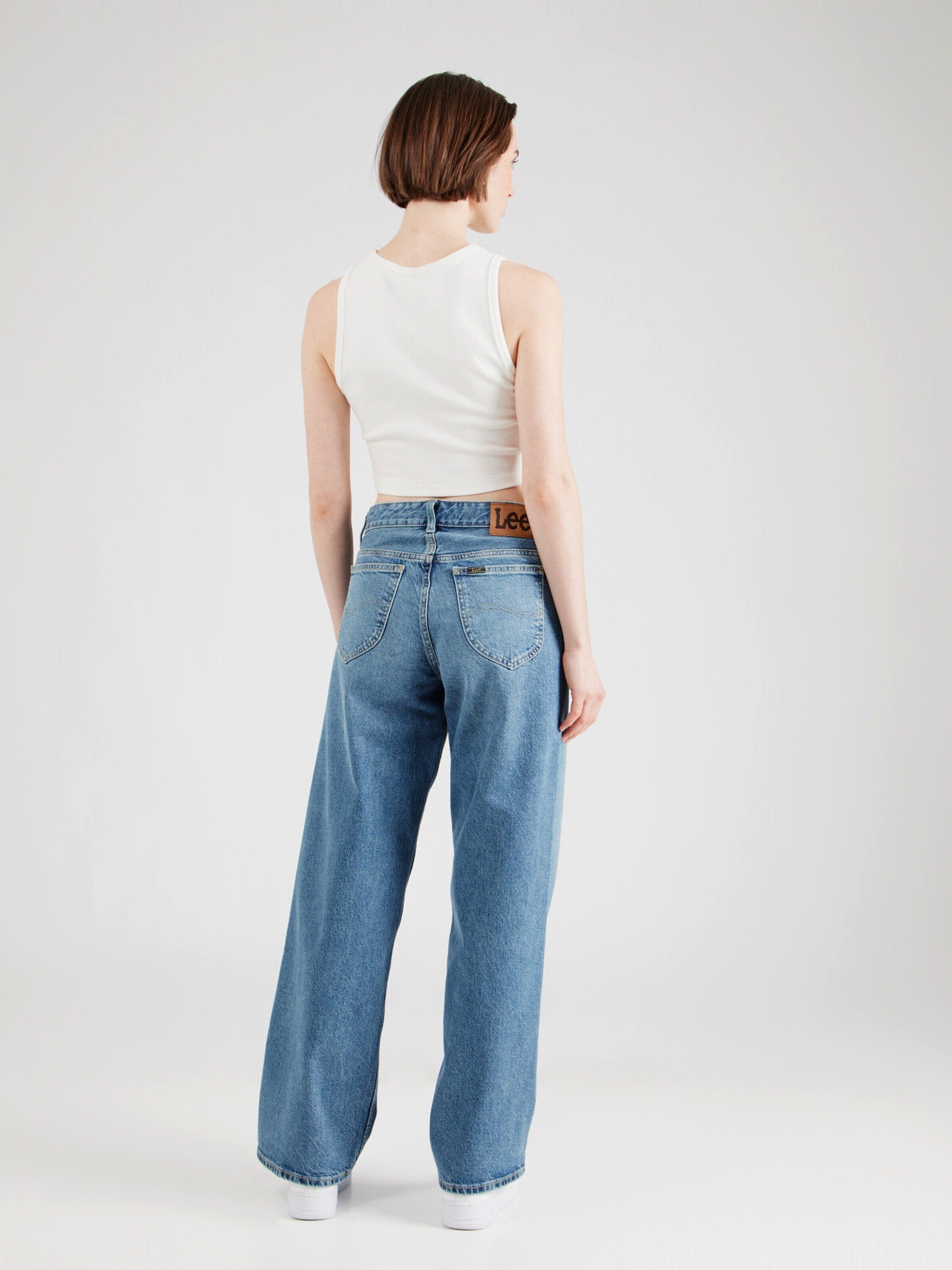 Lee® Loose-fit-Jeans RIDER (1-tlg) Plain/ohne Details