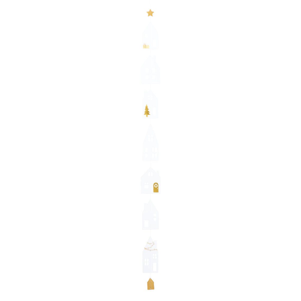 Räder Design Girlande Girlande aus Papier 83,5cm "Winterstadt" von räder design - Weihnachte