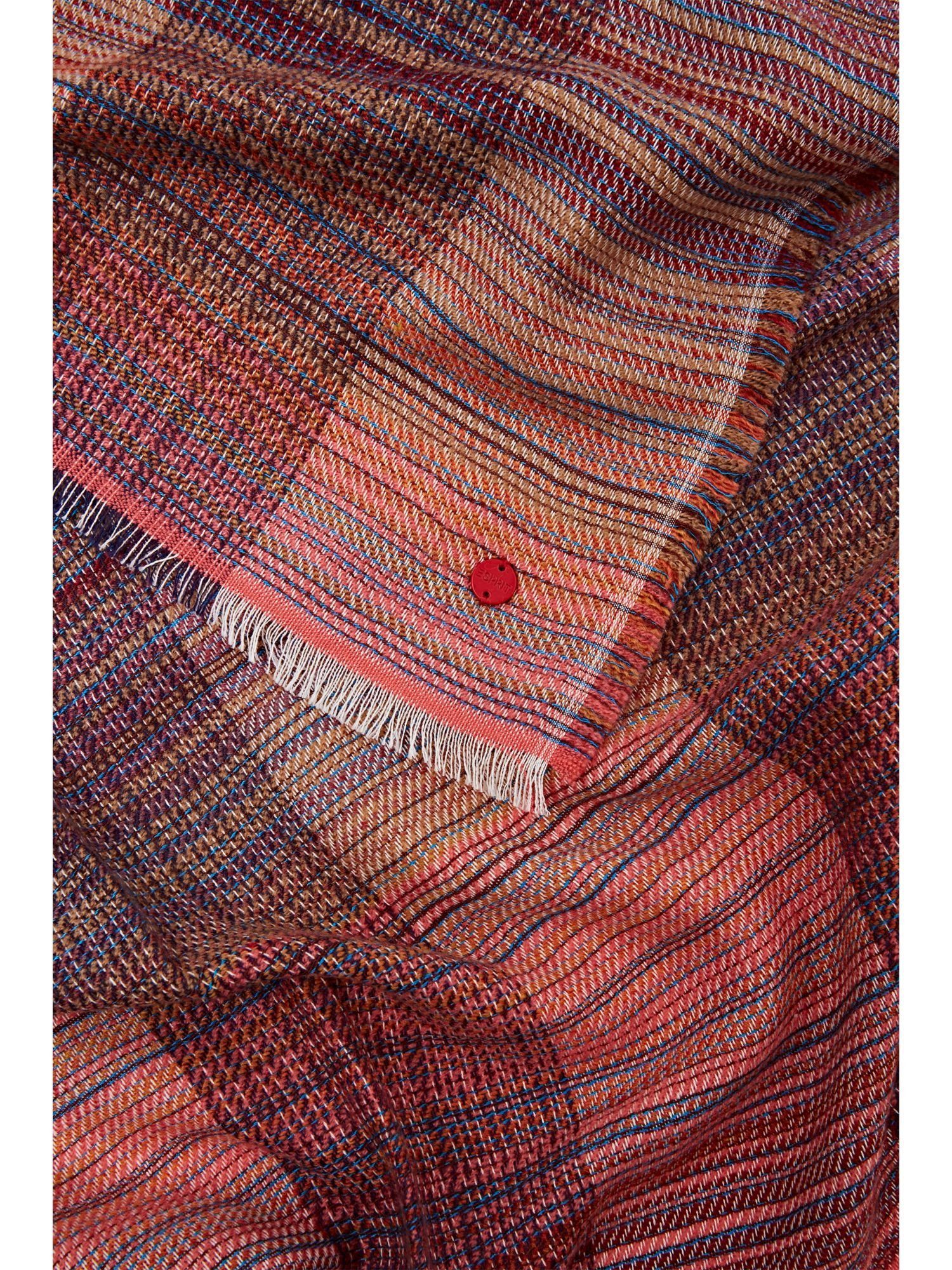 Spacedye-Effekt Modeschal Schal mit Esprit CORAL RED